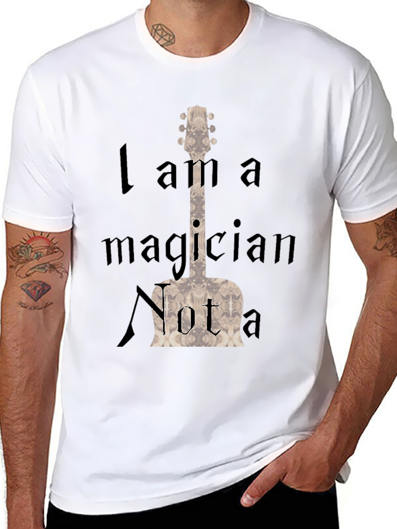 I am a Magician Nota Guitarist Tee