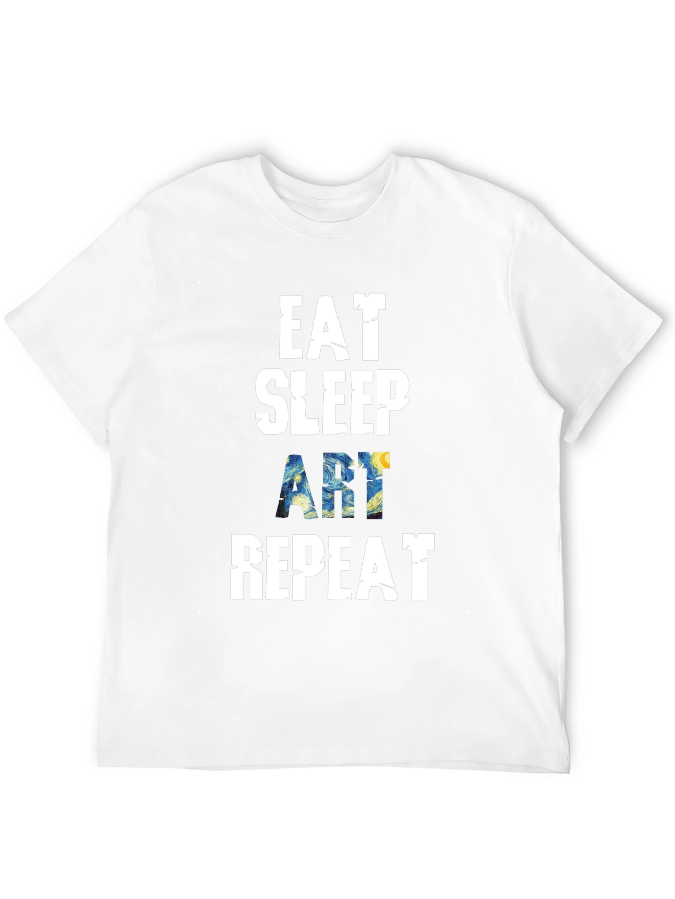 Eat Sleep Art Repeat T-Shirt