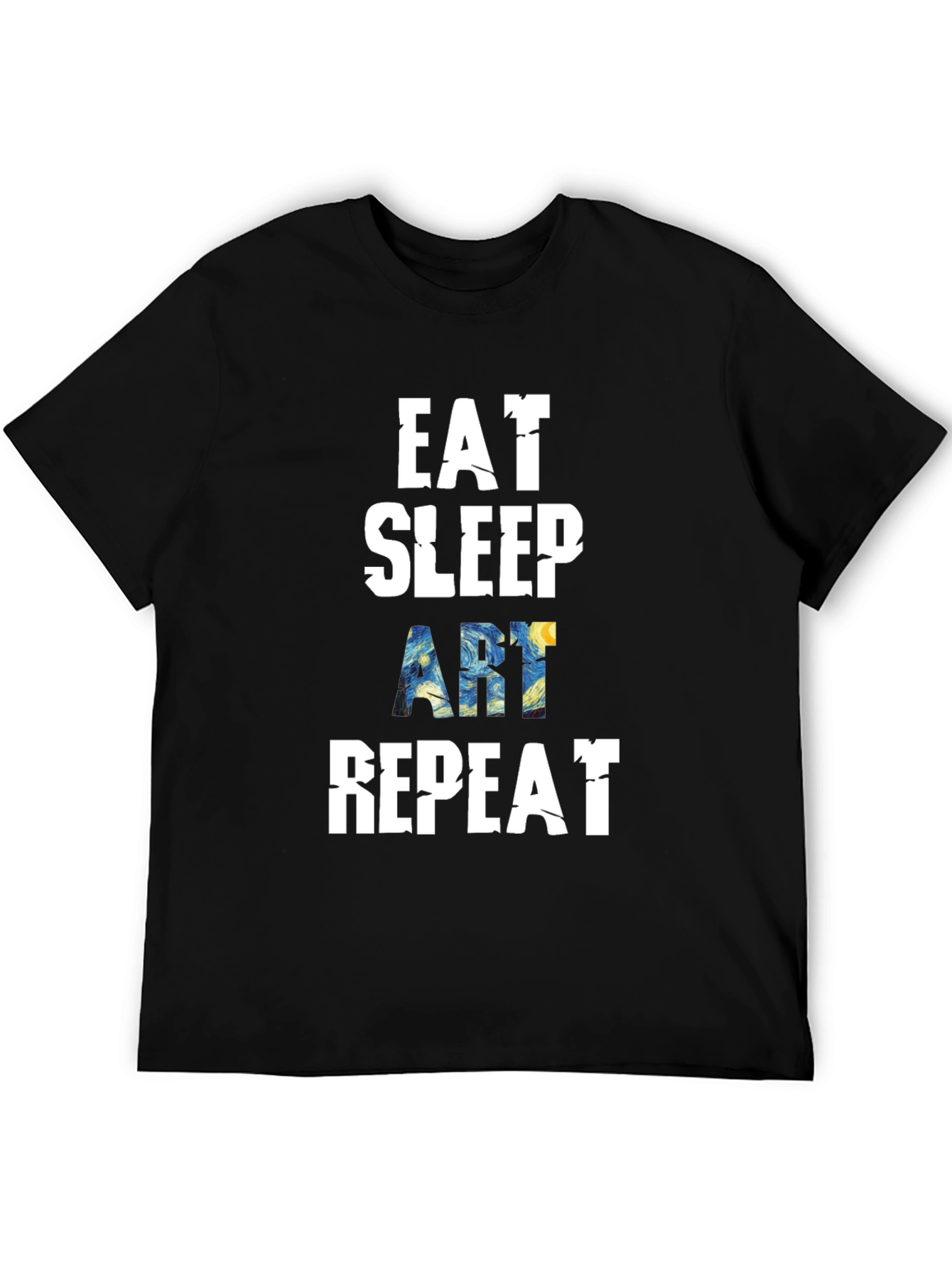 Eat Sleep Art Repeat T-Shirt