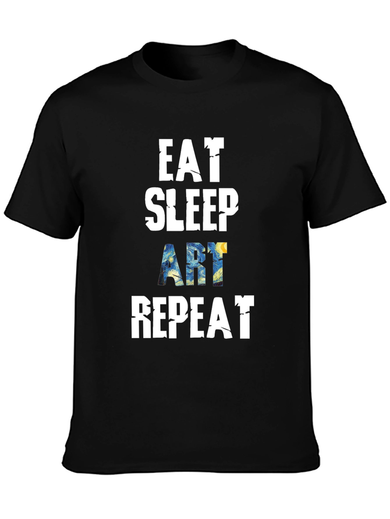 Eat Sleep Art Repeat T-Shirt