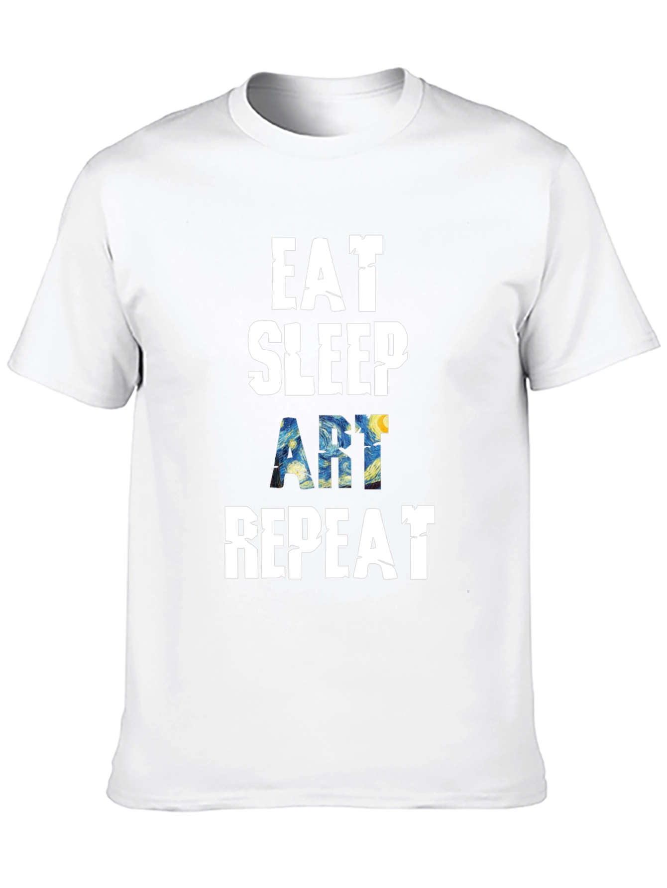 Eat Sleep Art Repeat T-Shirt