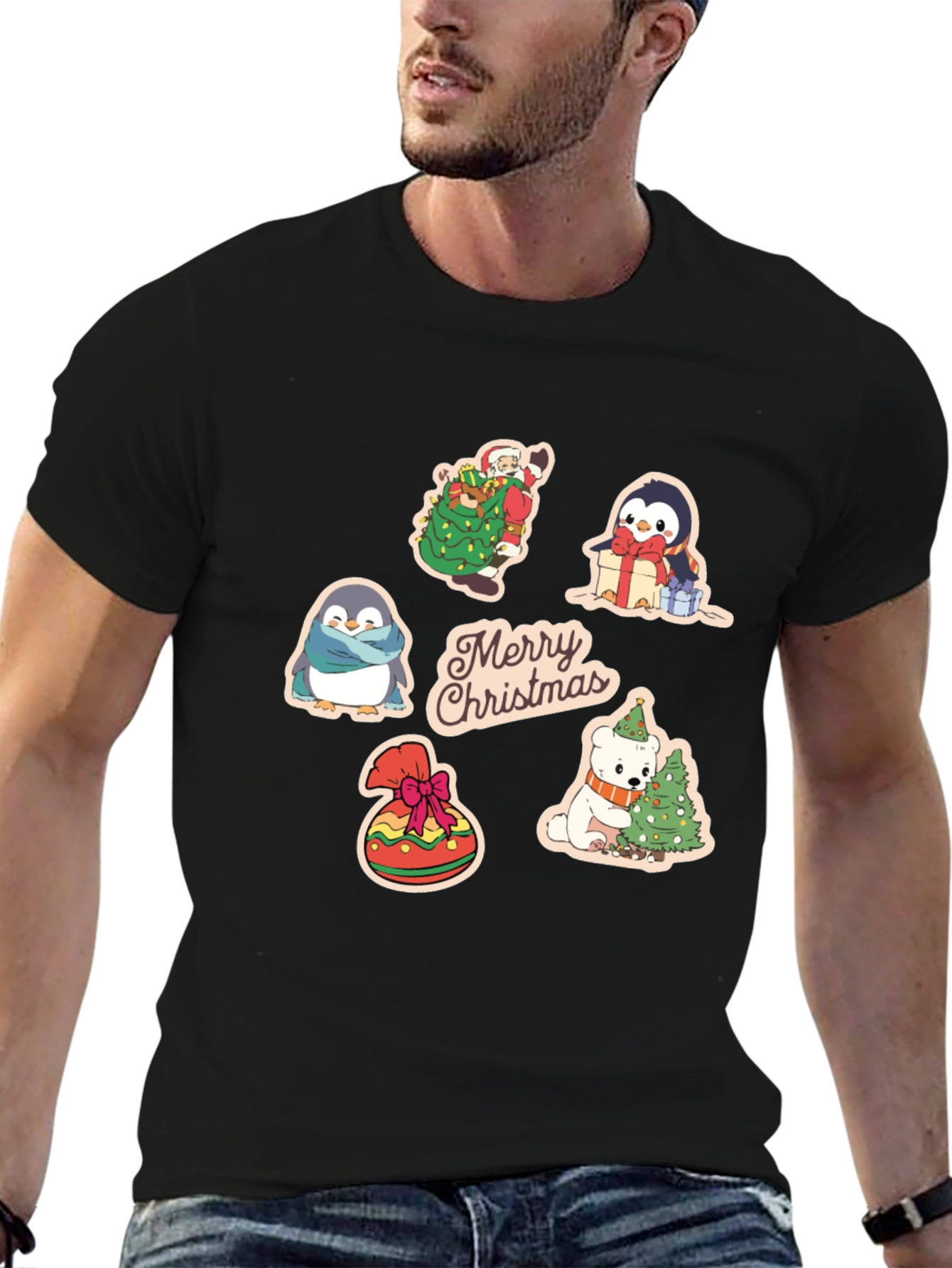 Festive Christmas Character T-Shirt