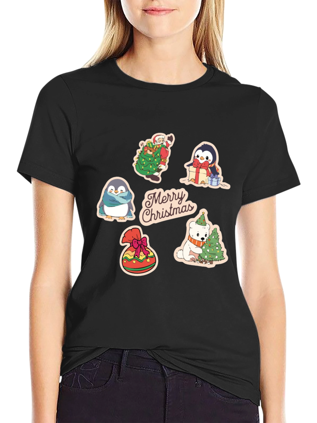 Festive Christmas Character T-Shirt