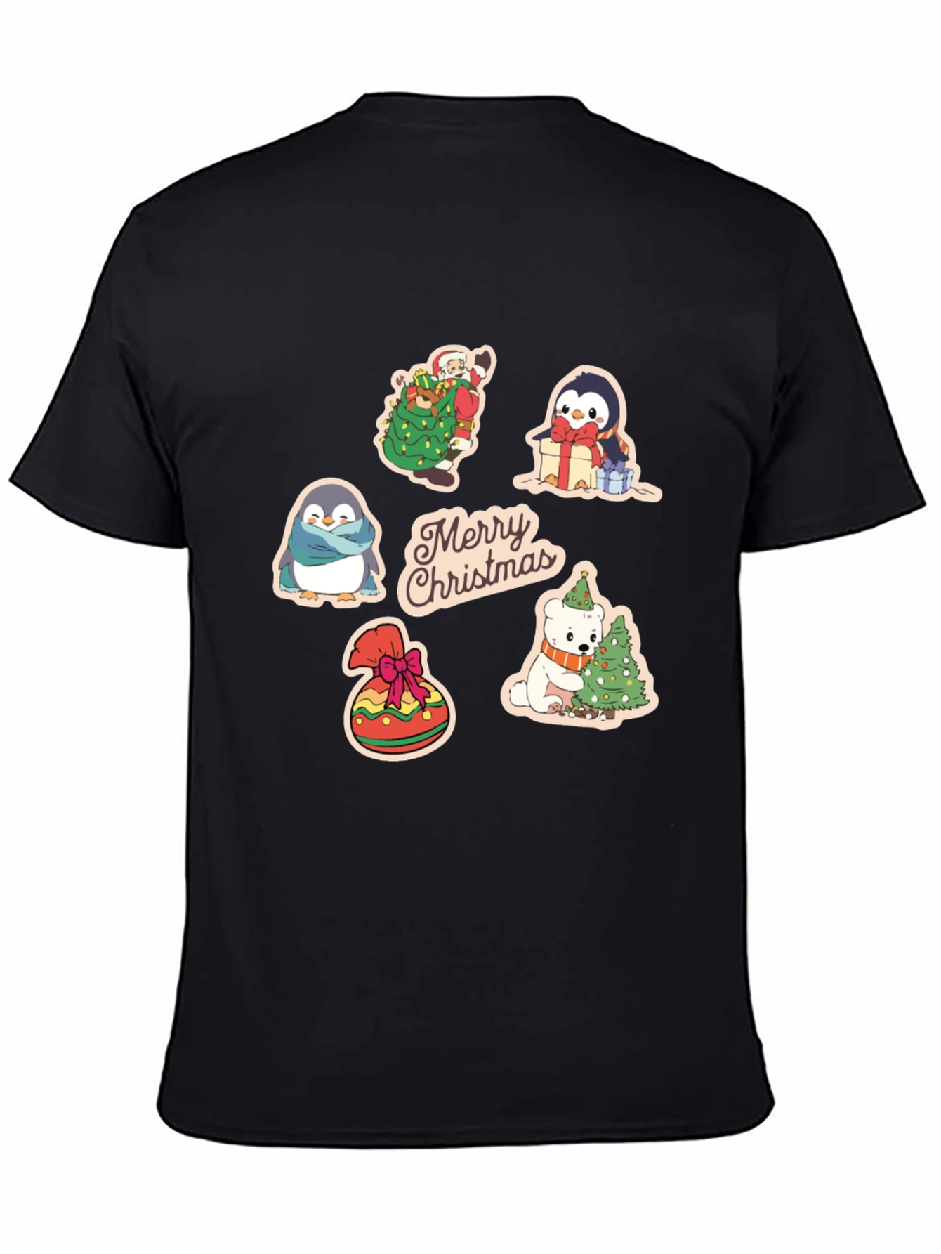 Festive Christmas Character T-Shirt