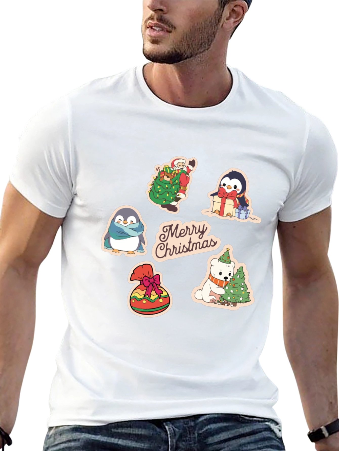 Festive Christmas Character T-Shirt