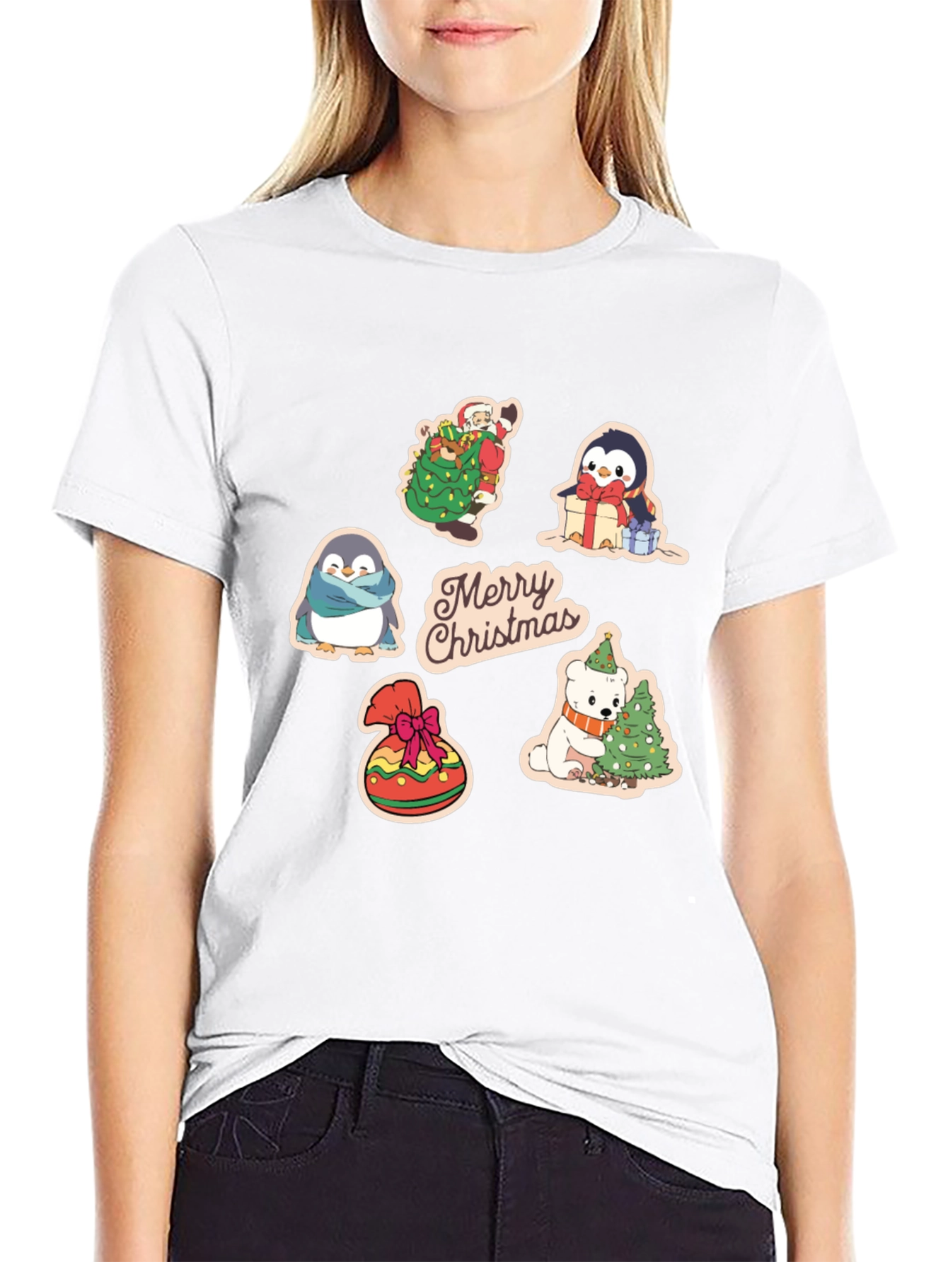 Festive Christmas Character T-Shirt
