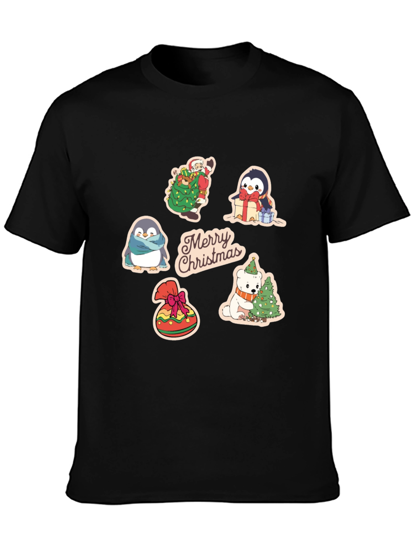 Festive Christmas Character T-Shirt