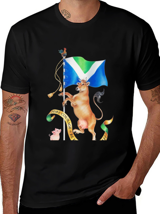 Vegan Cow T-Shirt: Have Courage!