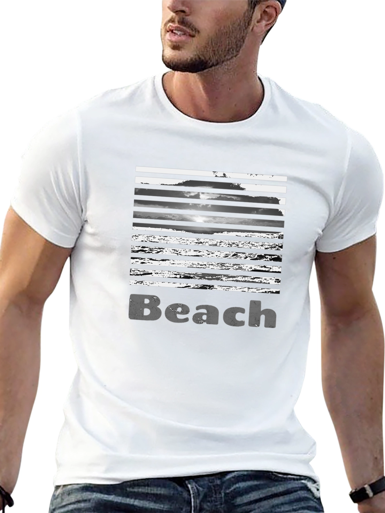 Beach Graphic T-Shirt
