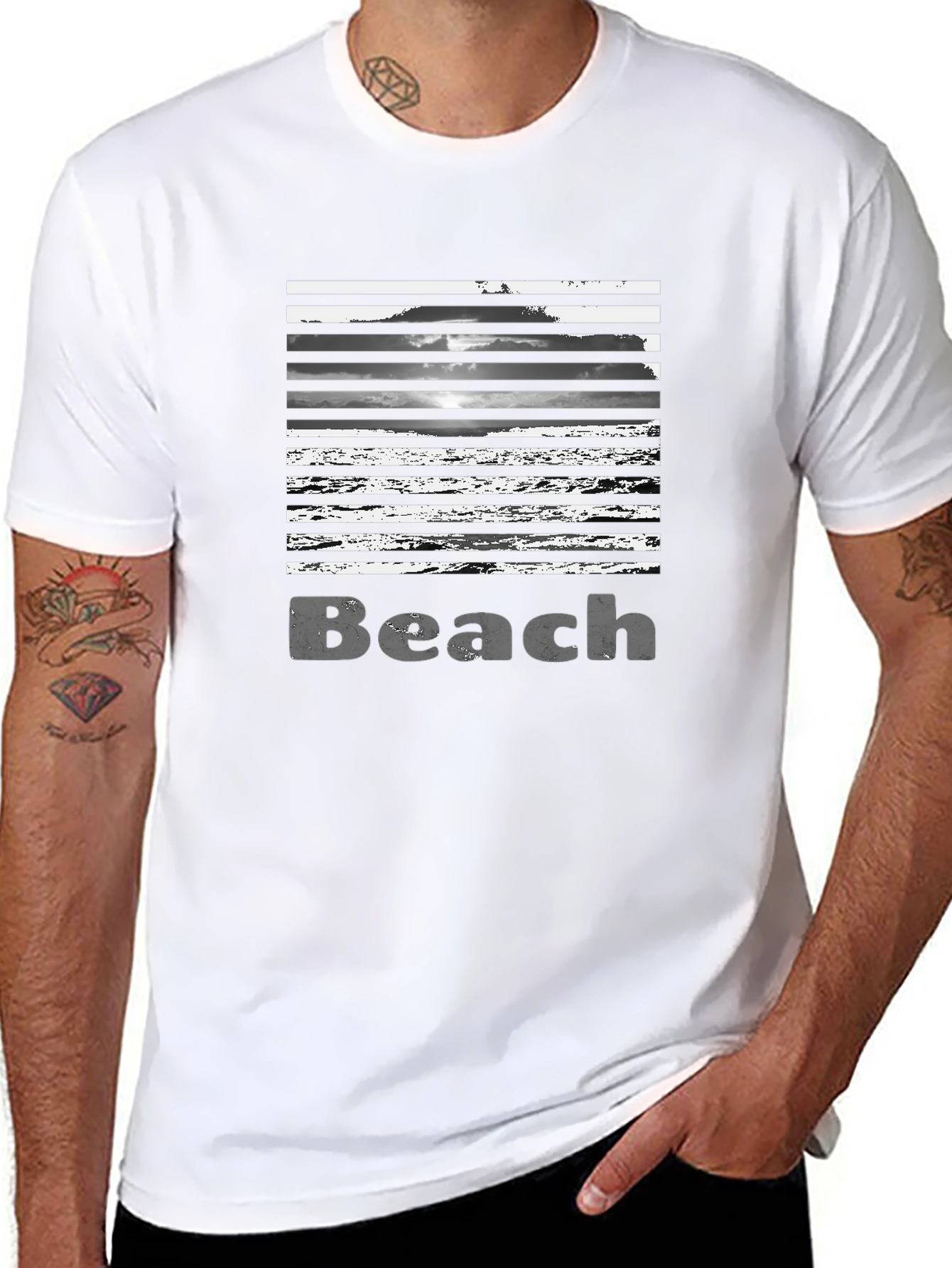 Beach Graphic T-Shirt