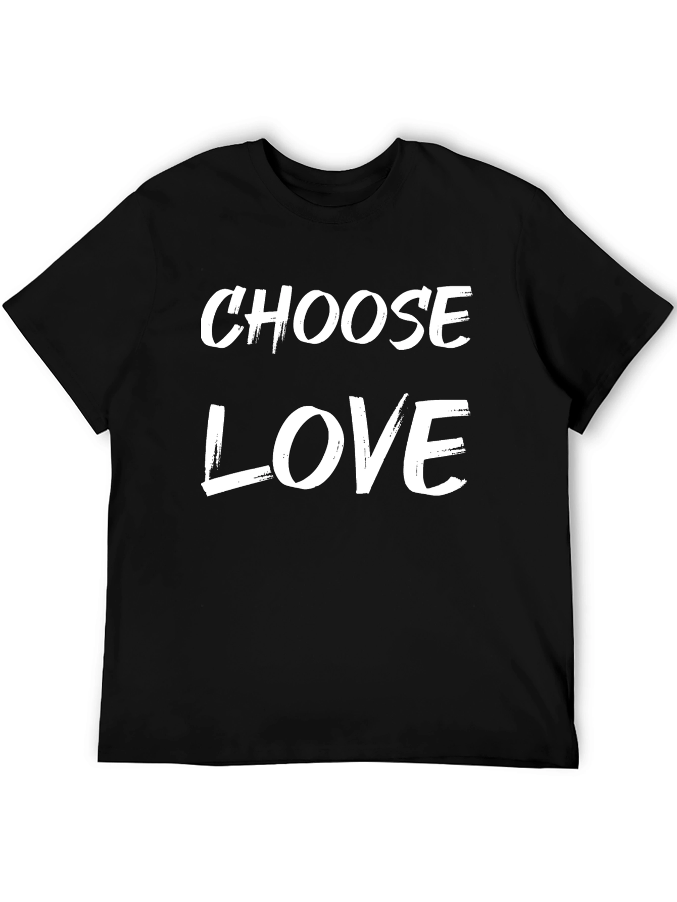 Choose Love Black Graphic Tee