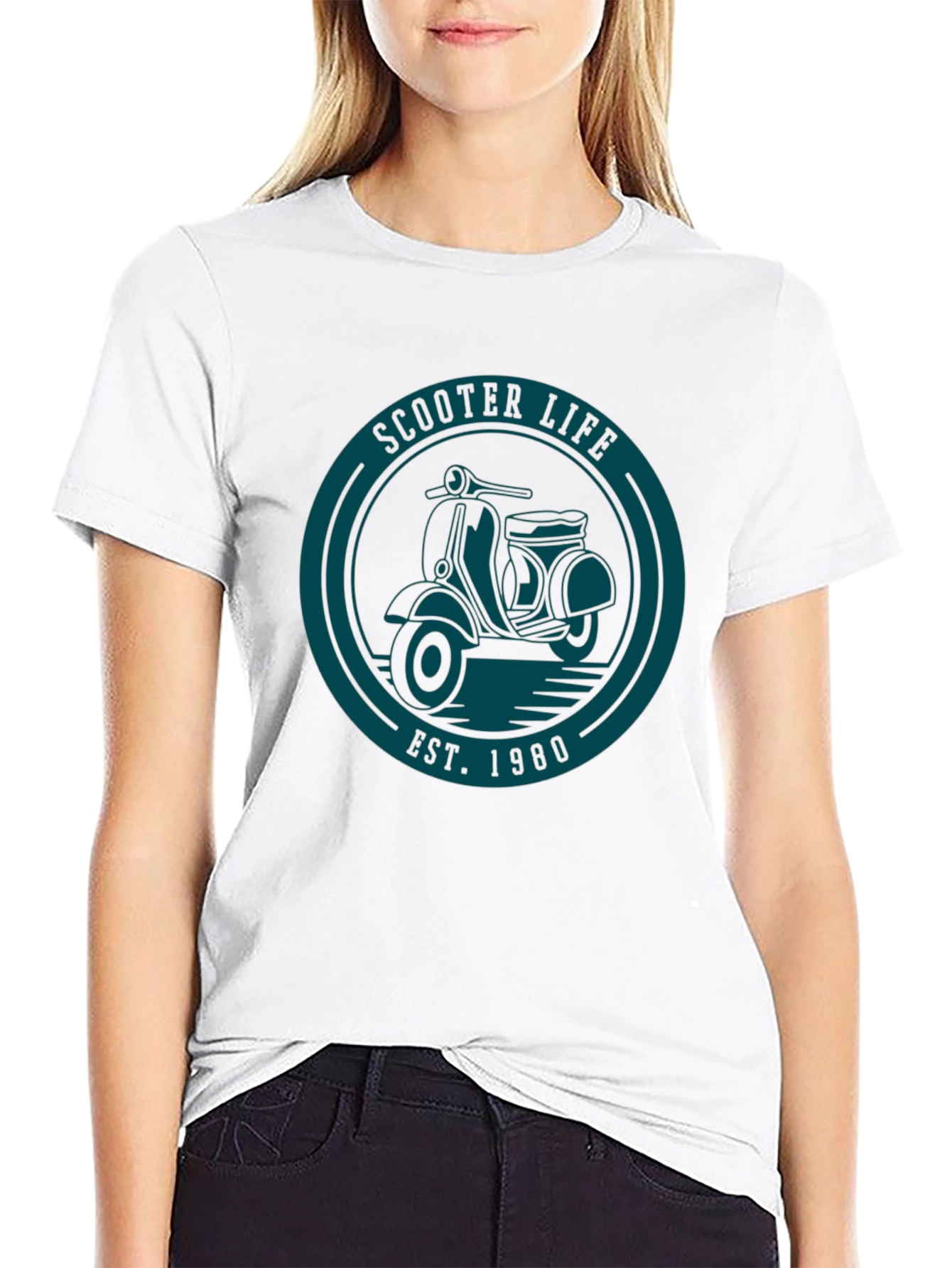 Scooter Life 1980 Retro Tee