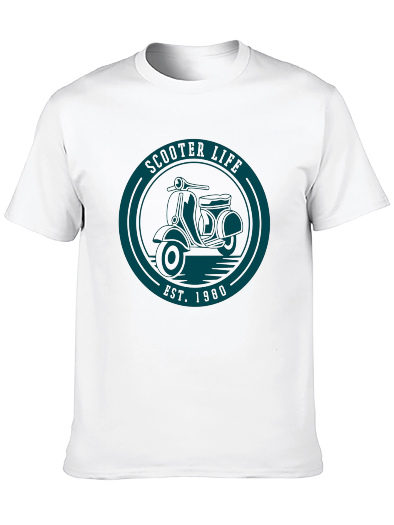 Scooter Life 1980 Retro Tee