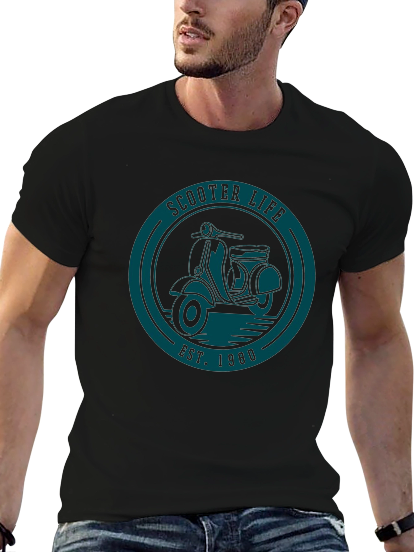 Scooter Life 1980 Retro Tee