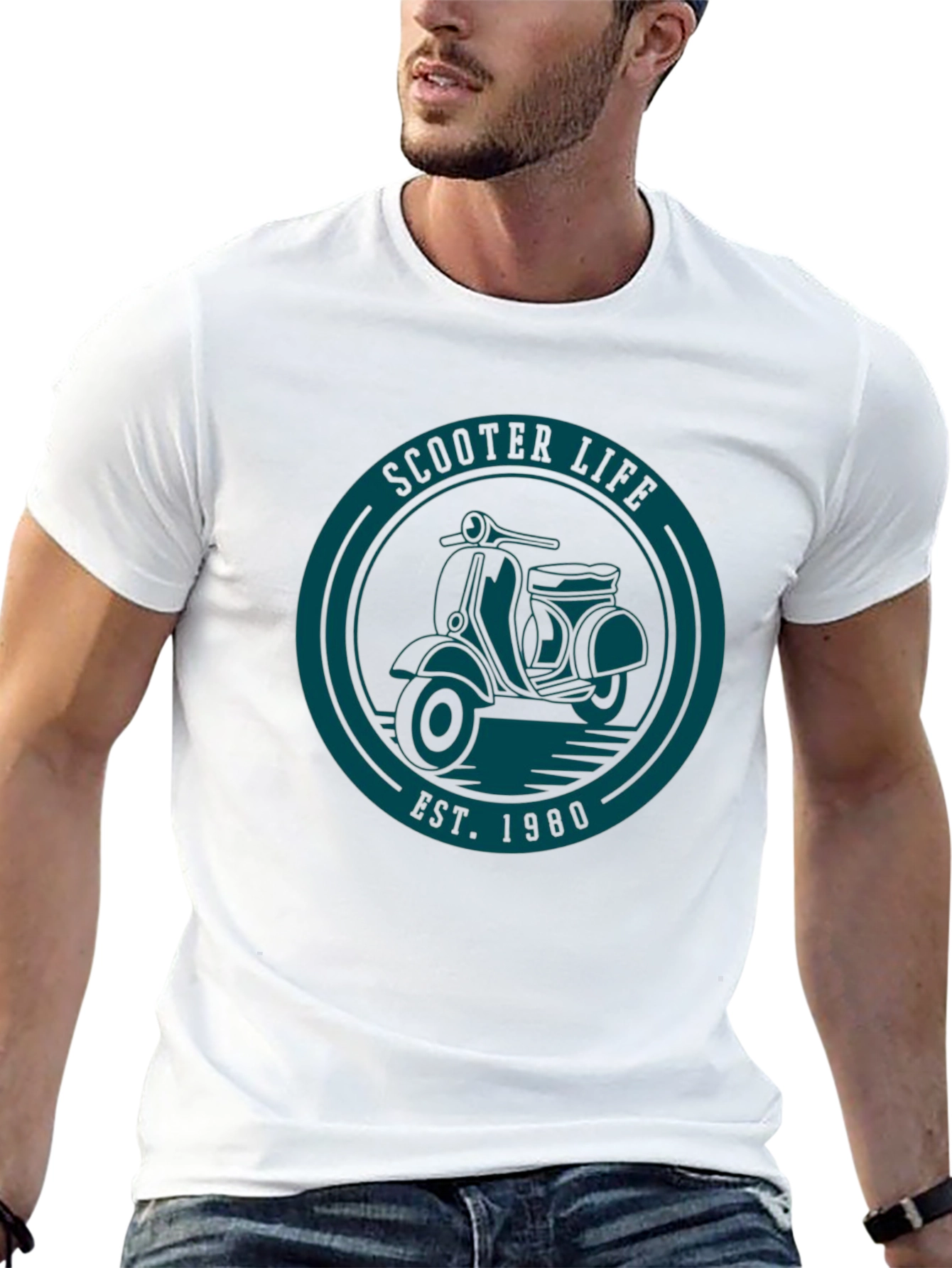 Scooter Life 1980 Retro Tee