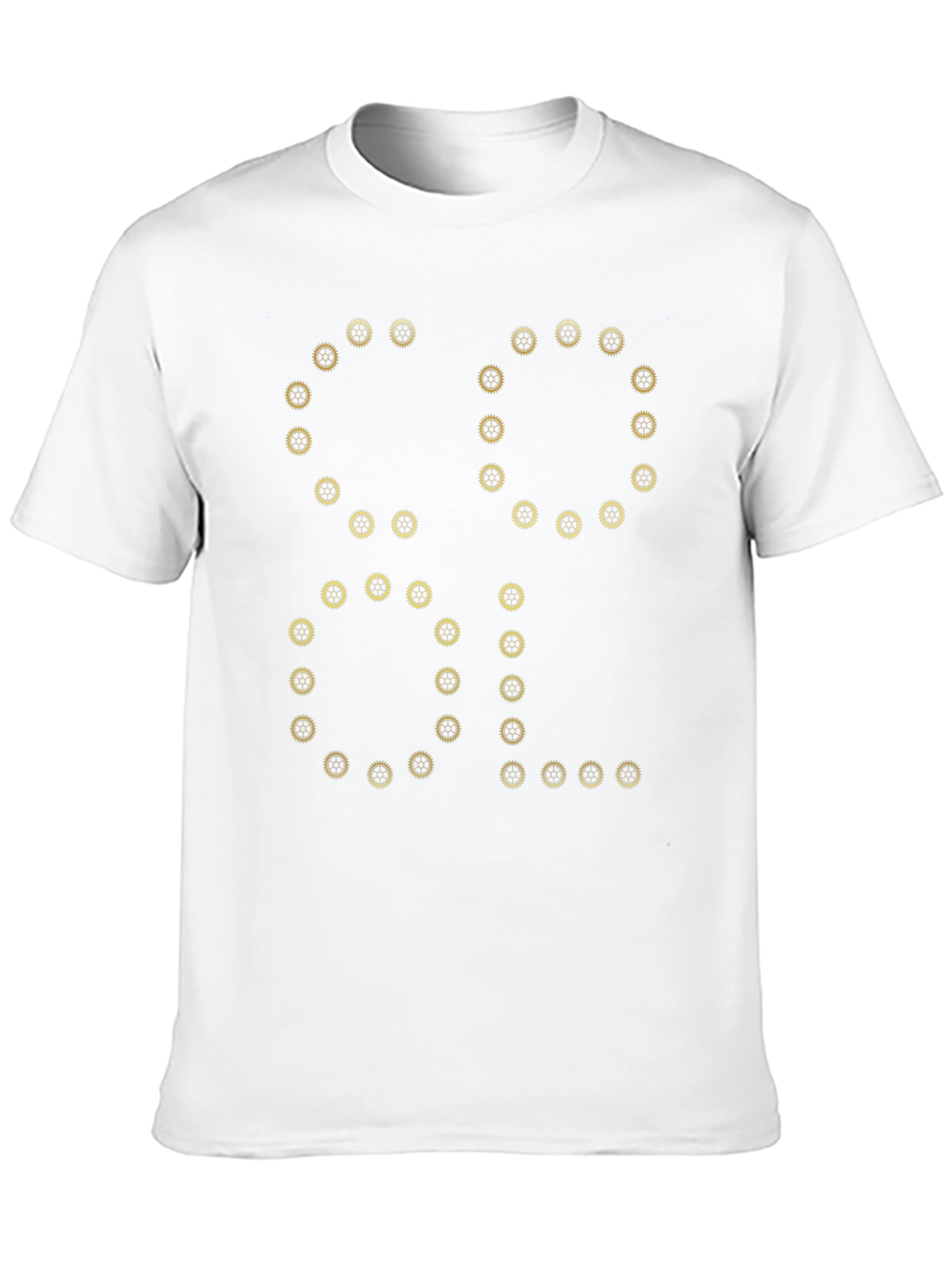 Gear Cool Graphic Tee - Black Cotton T-Shirt