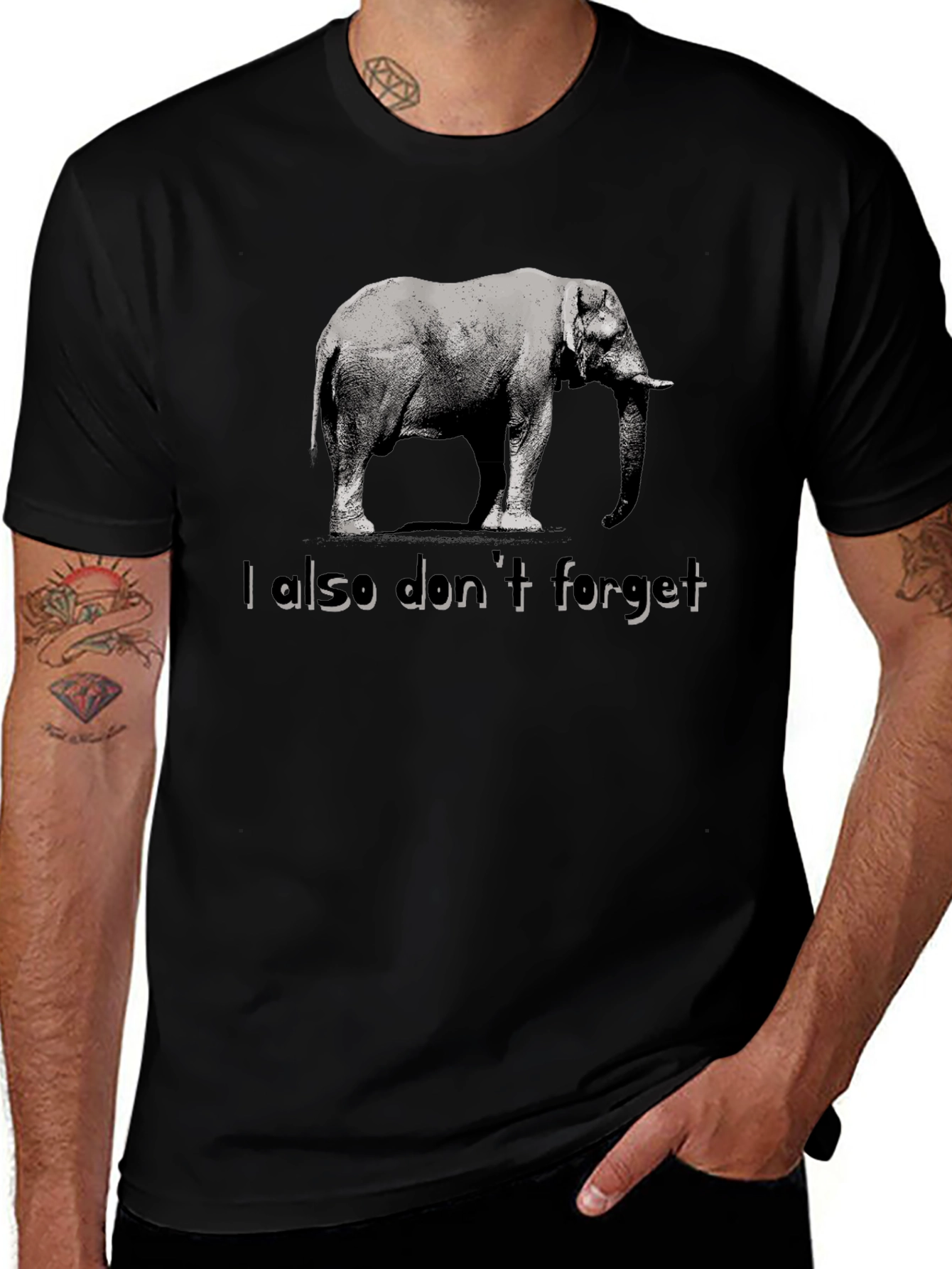 Elephant Never Forgets T-Shirt