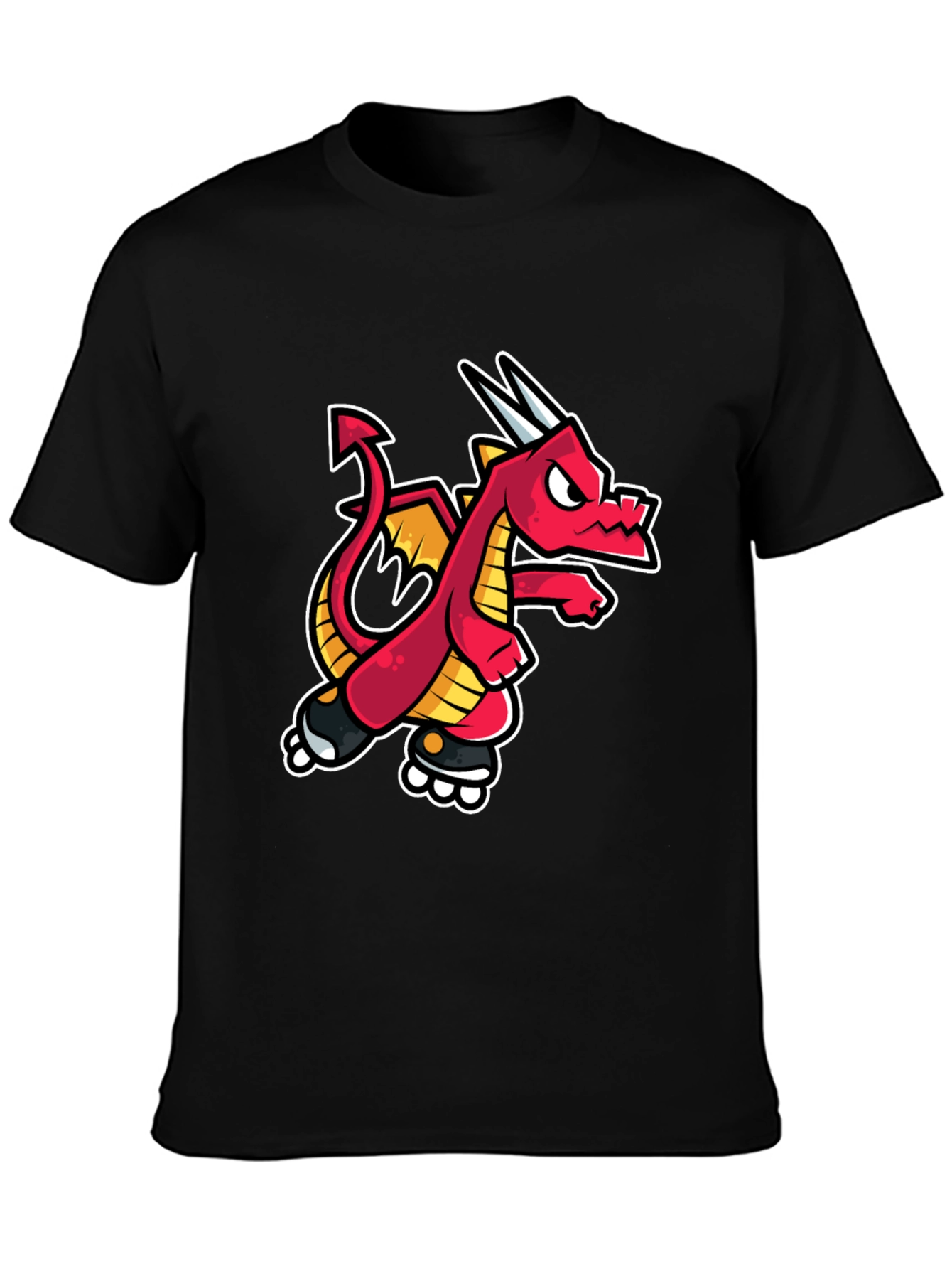 Dragon T-Shirt - Cartoon Style Graphic Tee