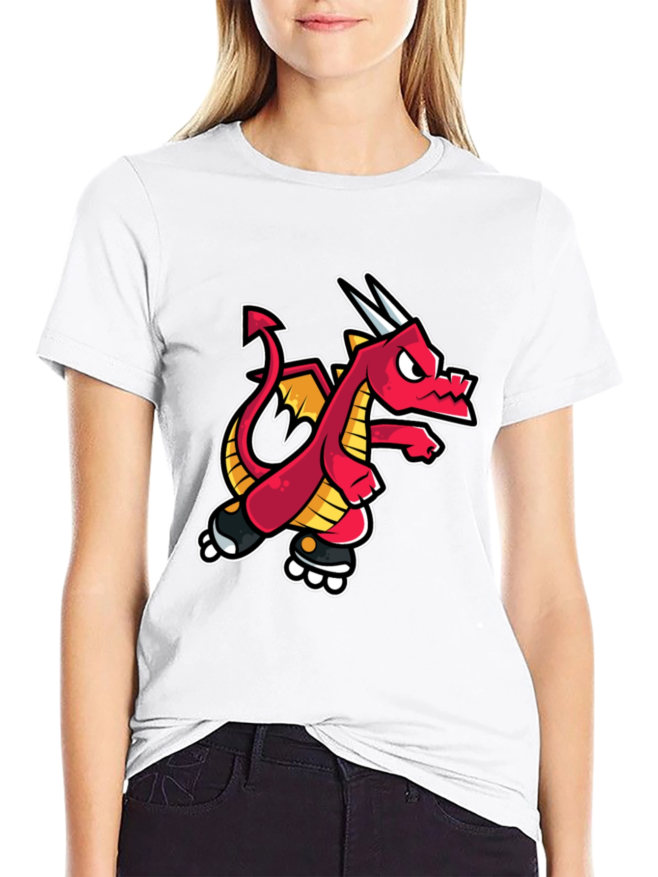 Dragon T-Shirt - Cartoon Style Graphic Tee