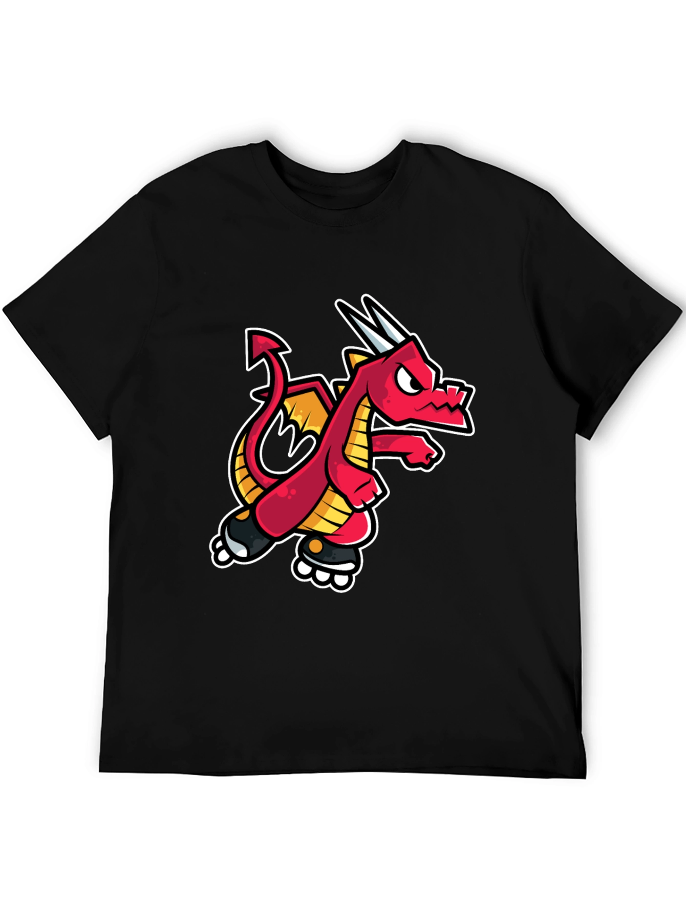 Dragon T-Shirt - Cartoon Style Graphic Tee