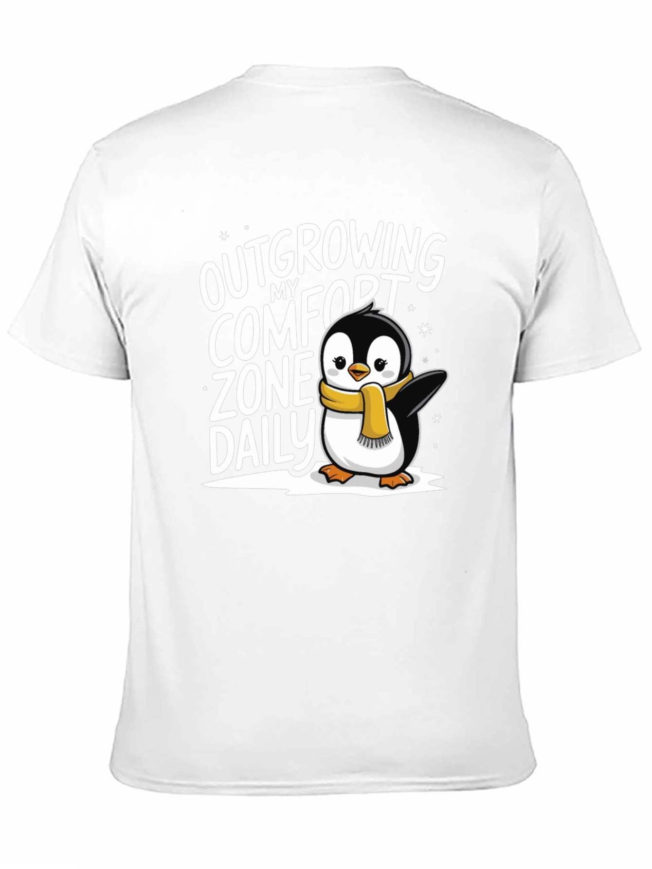 Outgrowing Comfort Zone Penguin T-Shirt