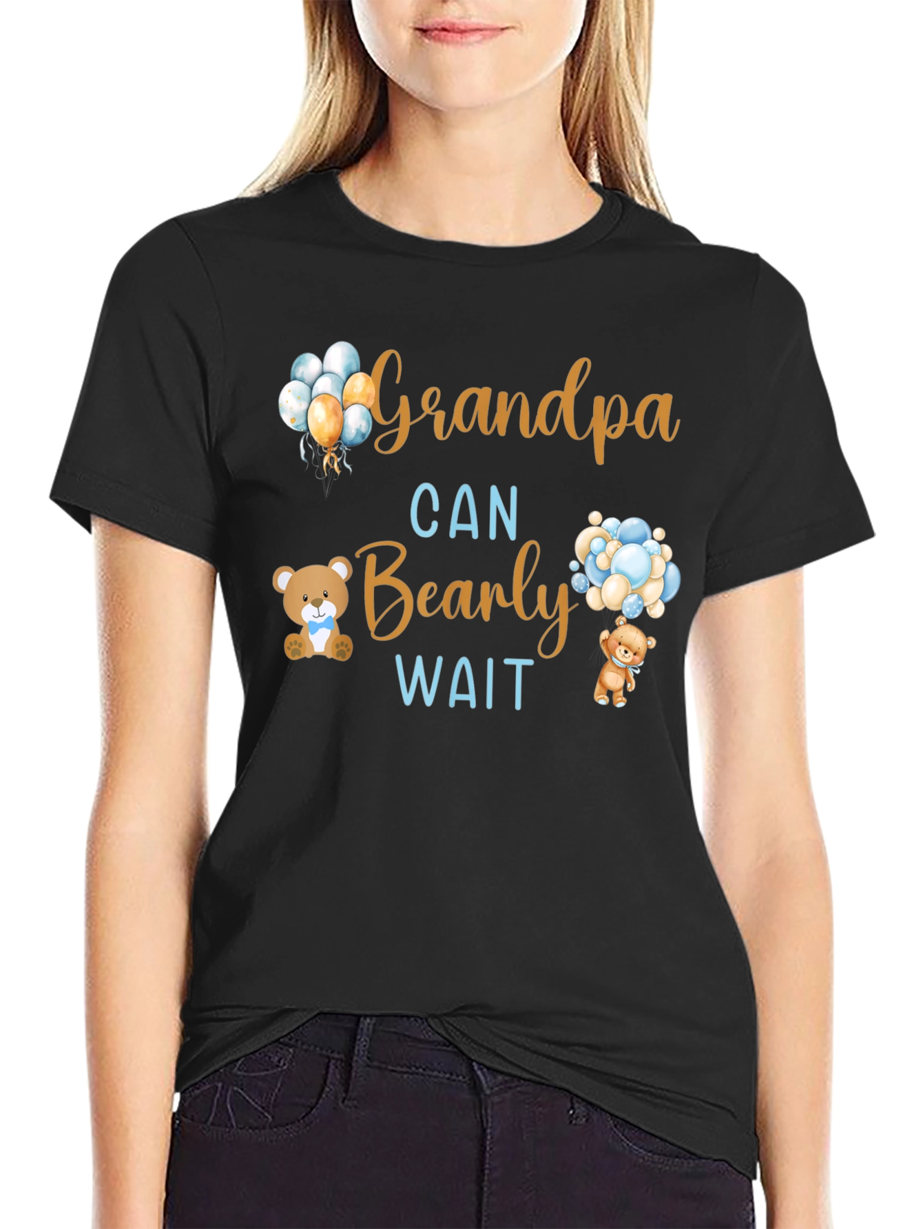Grandpa Can Bearly Wait T-Shirt