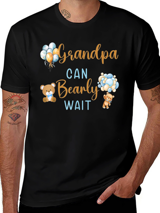 Grandpa Can Bearly Wait T-Shirt