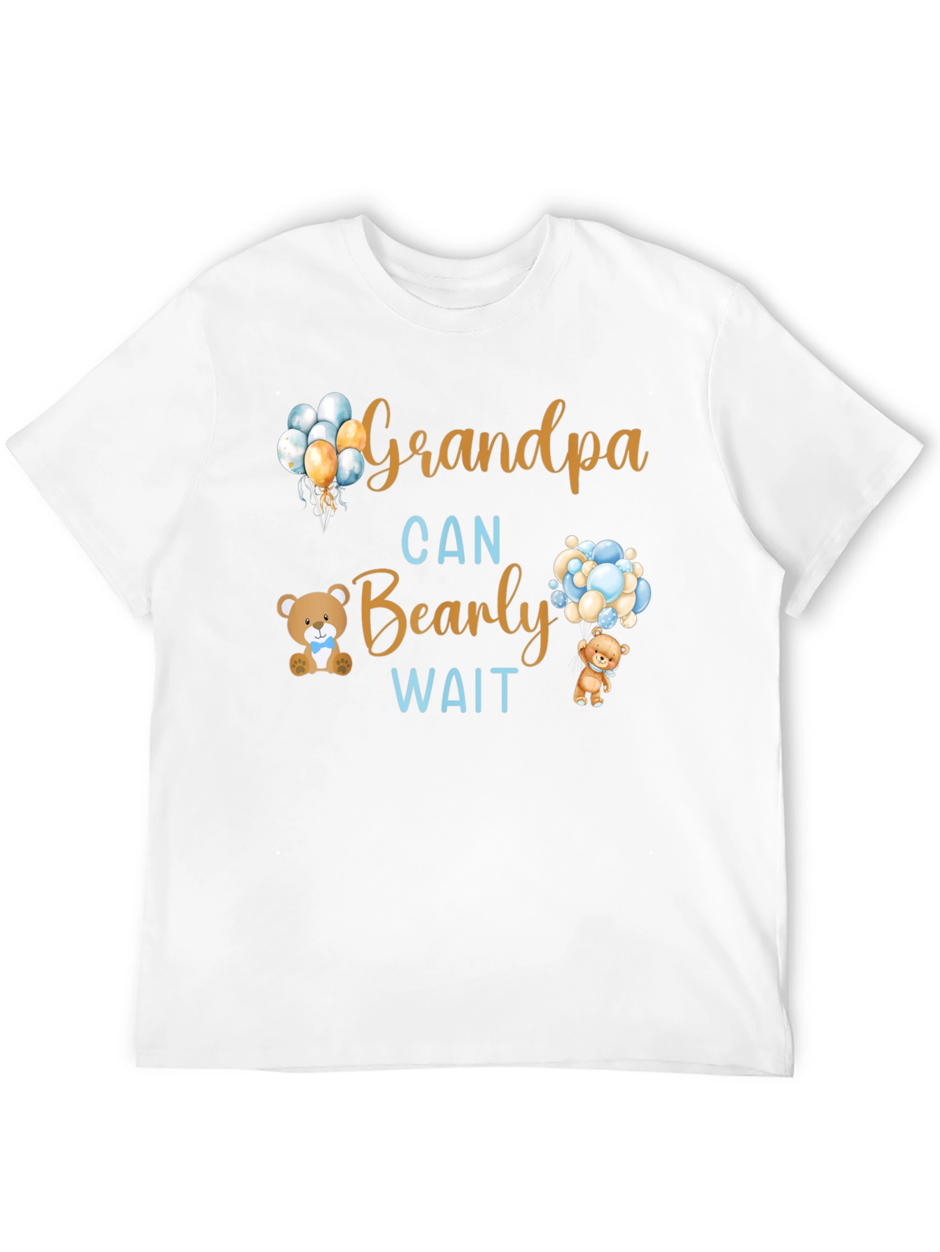 Grandpa Can Bearly Wait T-Shirt