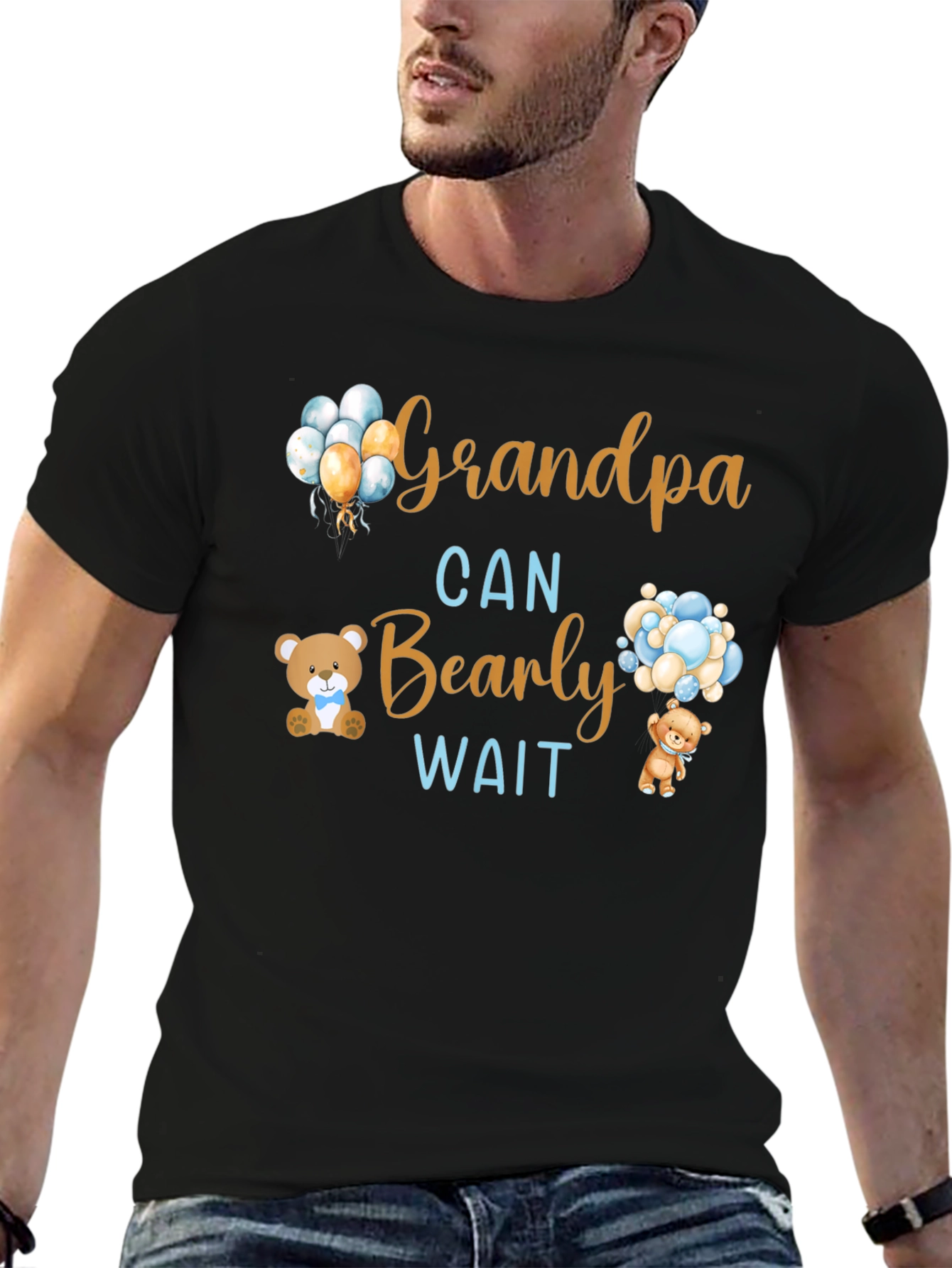 Grandpa Can Bearly Wait T-Shirt
