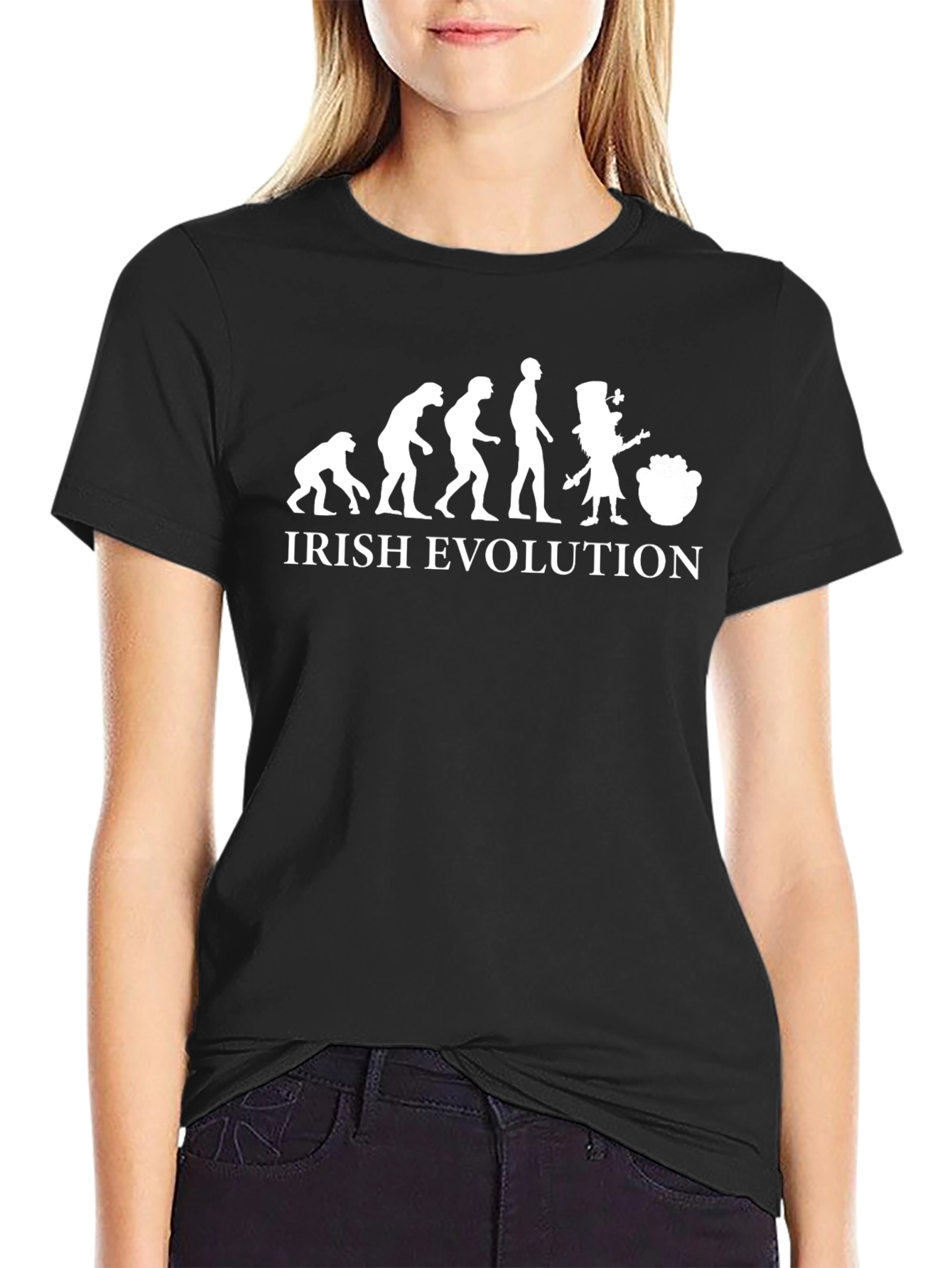 Irish Evolution T-Shirt - St. Patricks Day
