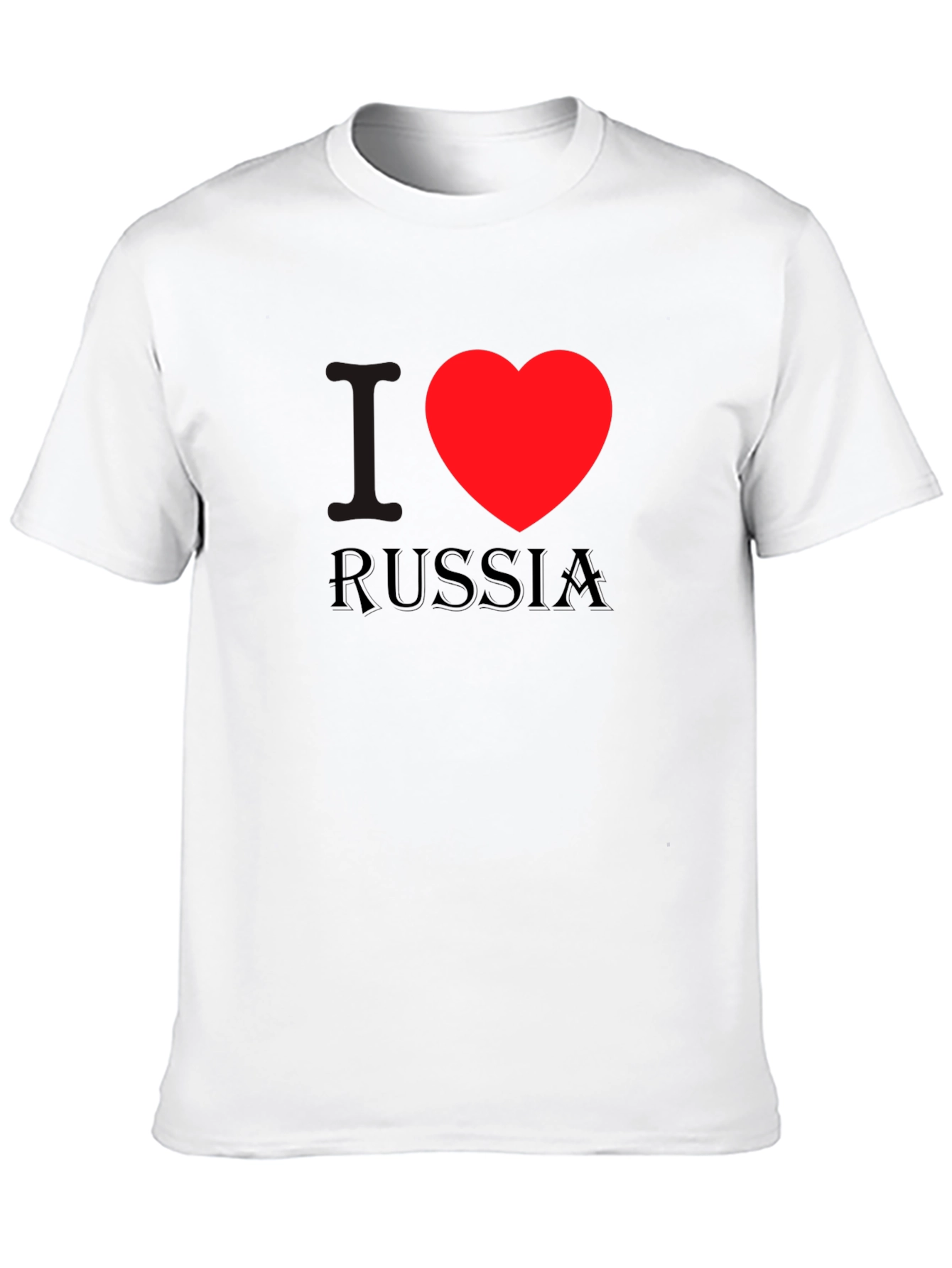 I Love Russia Graphic Tee