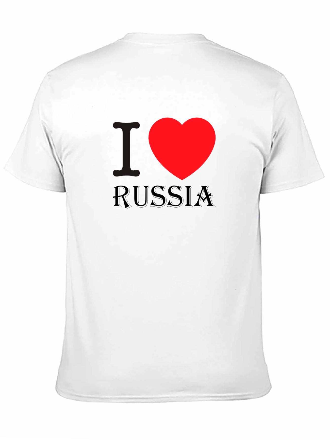 I Love Russia Graphic Tee