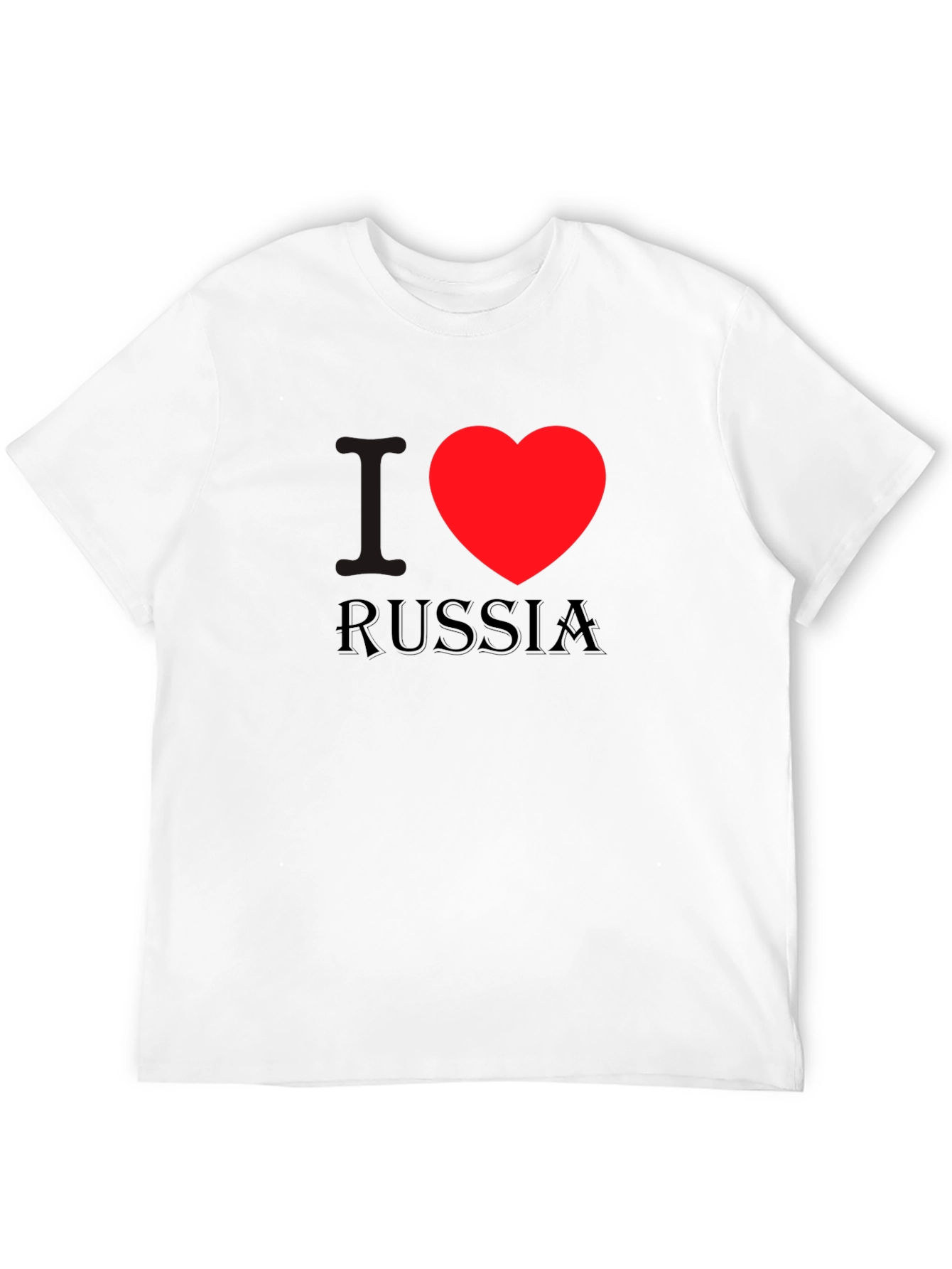 I Love Russia Graphic Tee