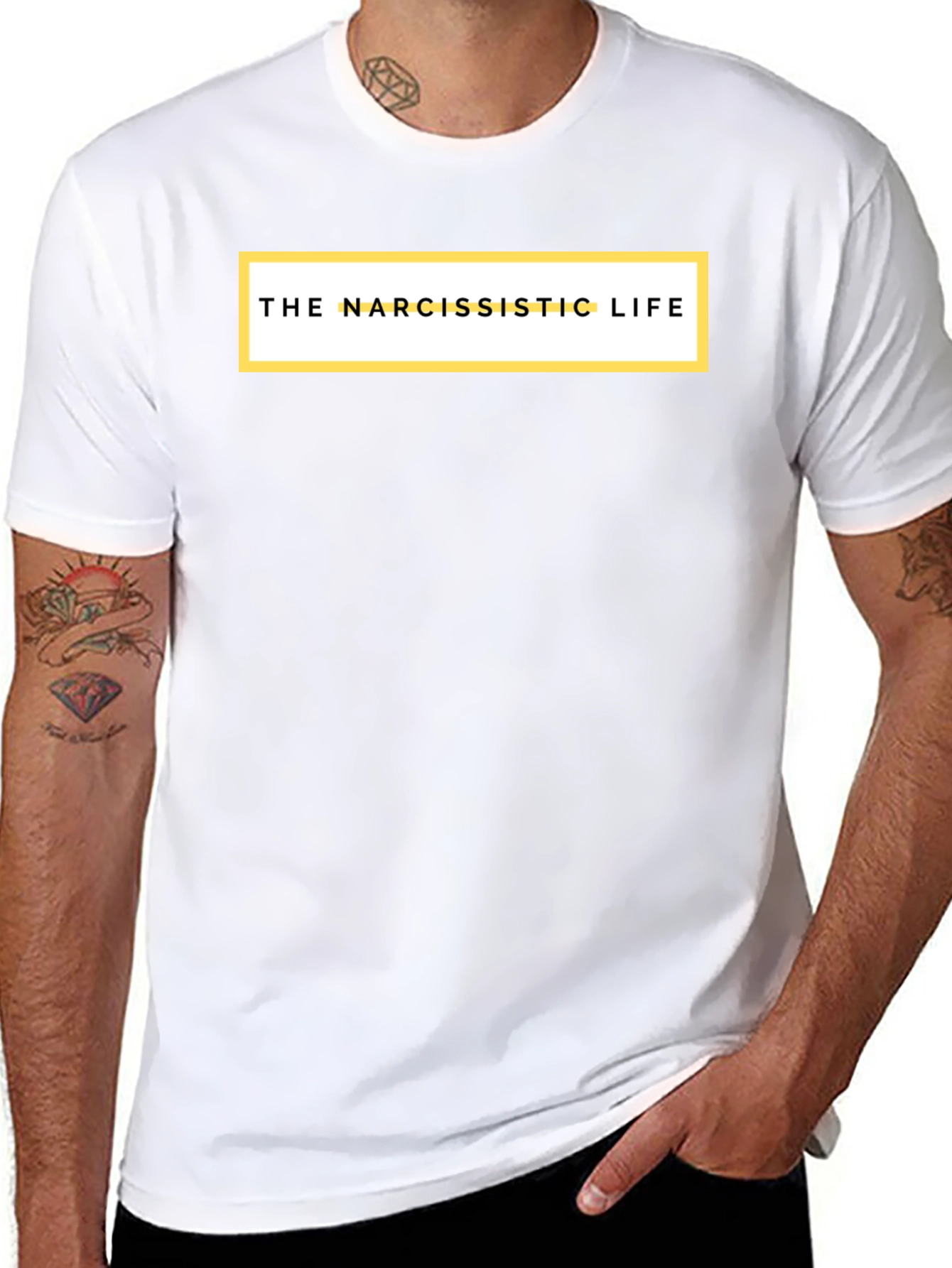 The Narcissistic Life Graphic Tee - Soft Cotton