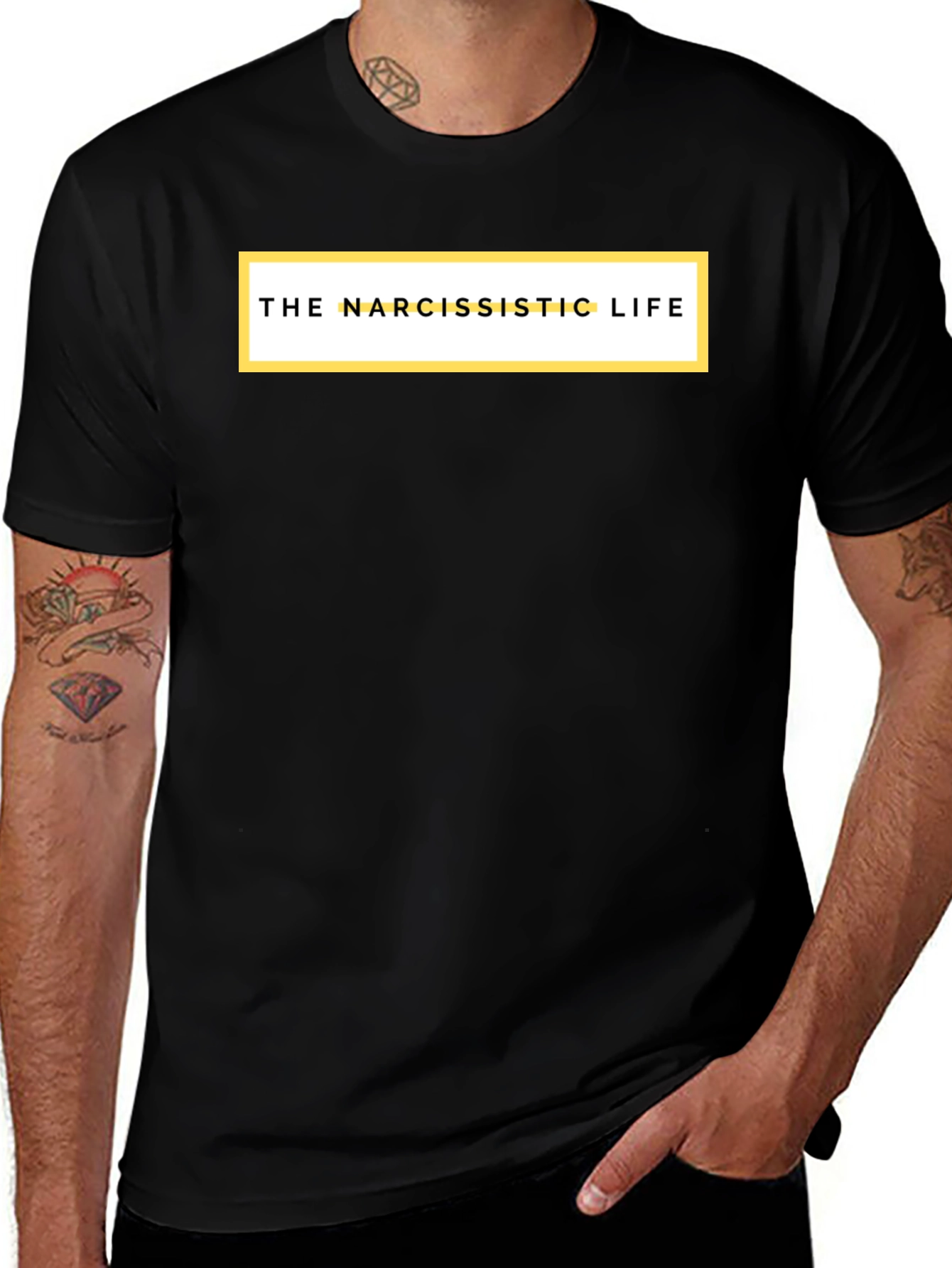 The Narcissistic Life Graphic Tee - Soft Cotton
