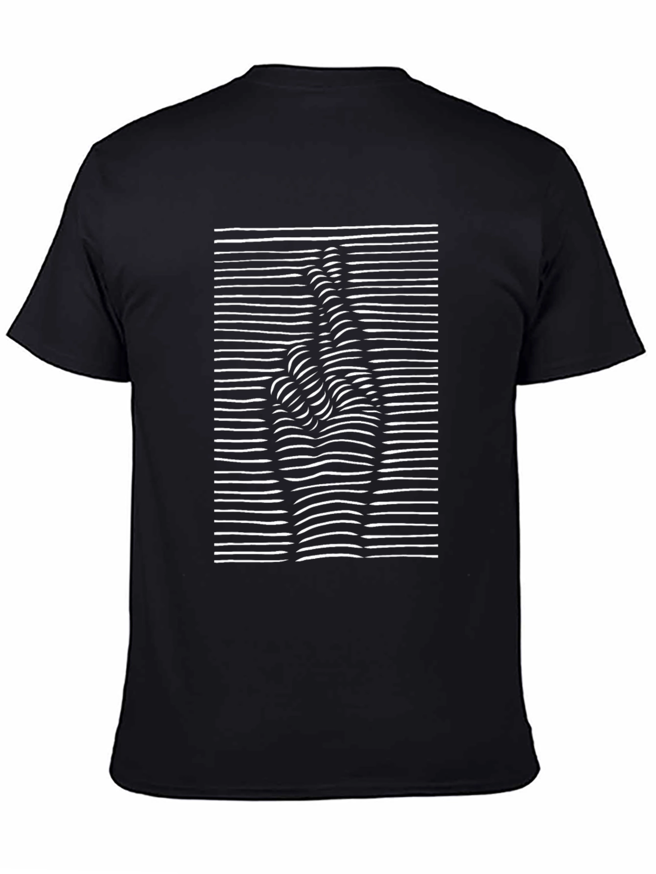 Optical Illusion Fingers Crossed Graphic Tee