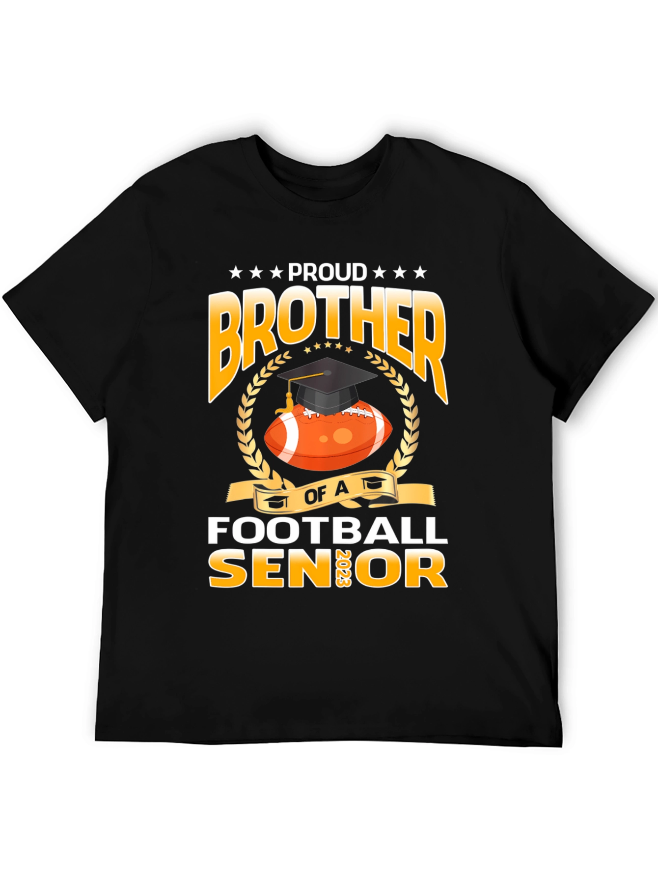 Proud Brother Football Senior 2023 T-Shirt