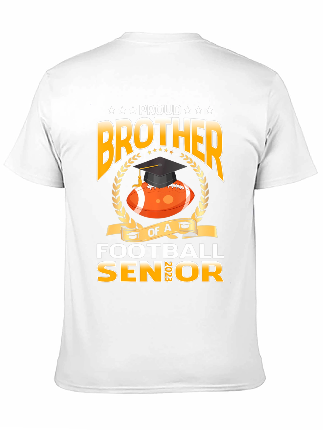 Proud Brother Football Senior 2023 T-Shirt