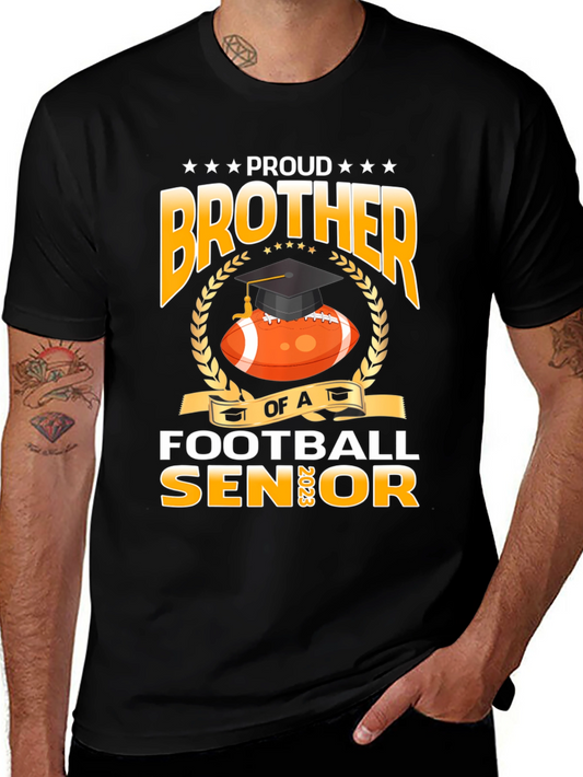 Proud Brother Football Senior 2023 T-Shirt