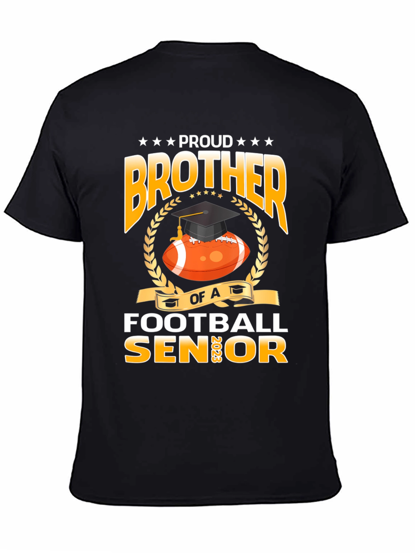 Proud Brother Football Senior 2023 T-Shirt