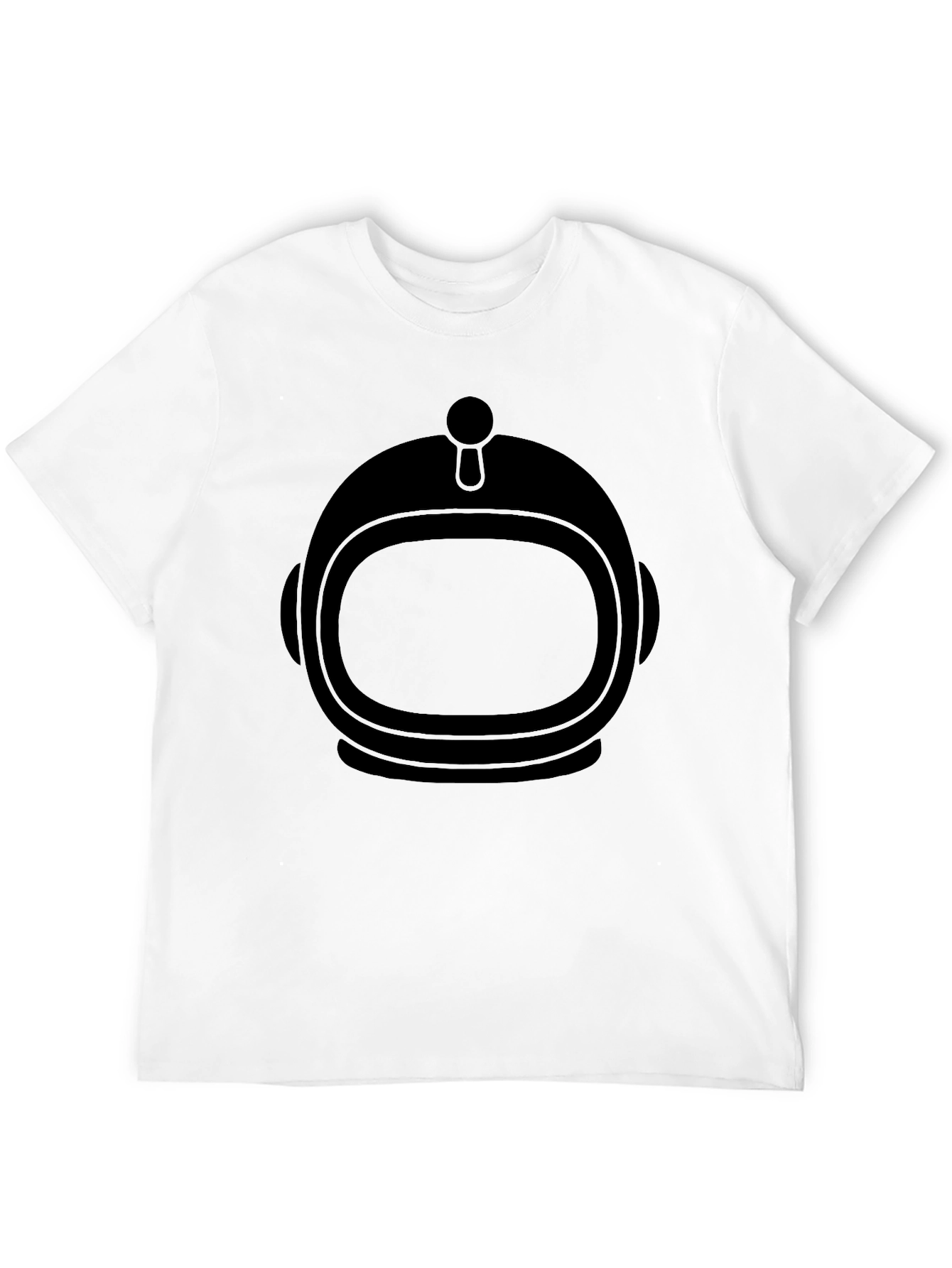 Retro Astronaut Helmet Graphic T-Shirt