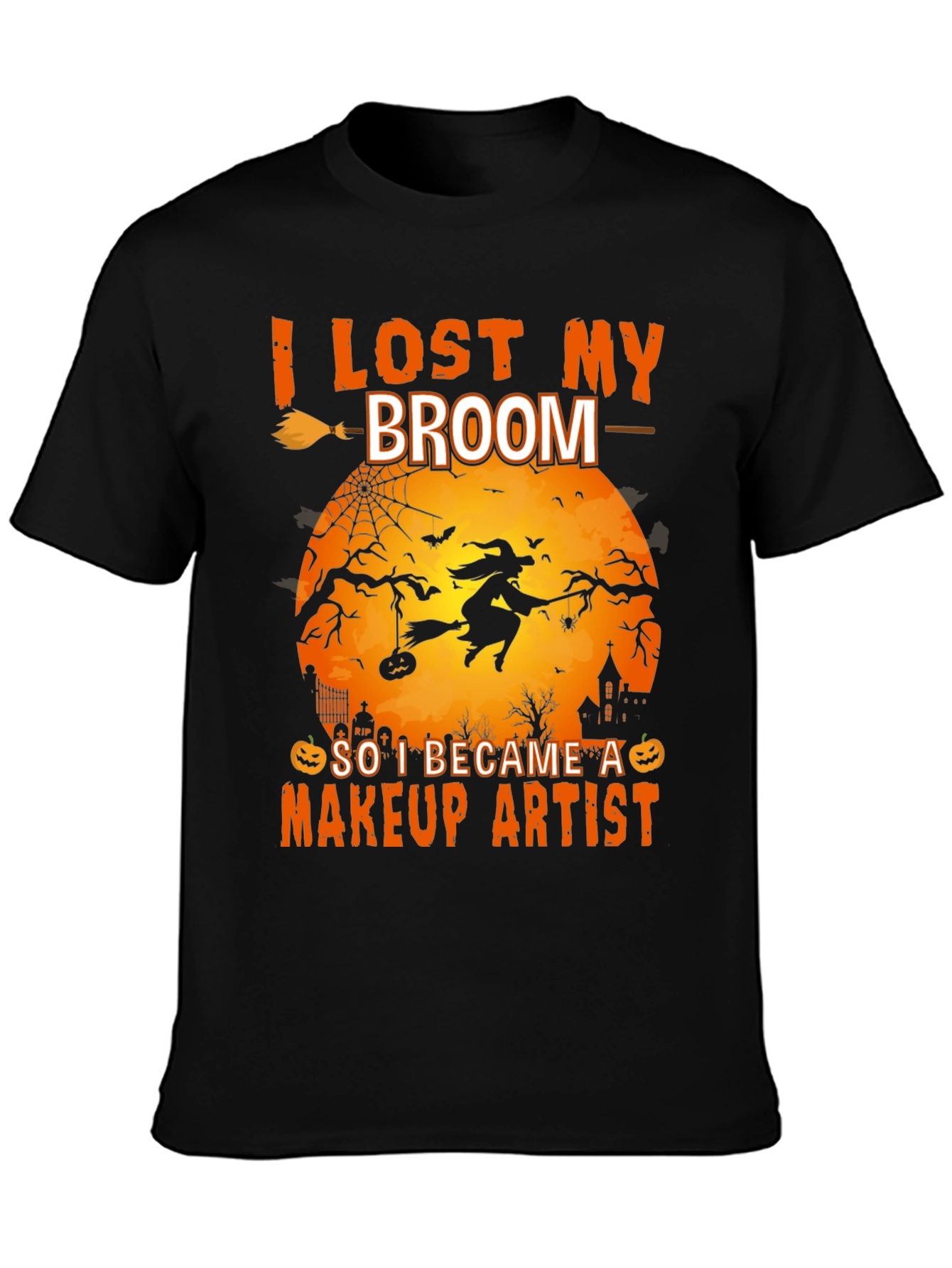 Halloween Witch Makeup Artist T-Shirt