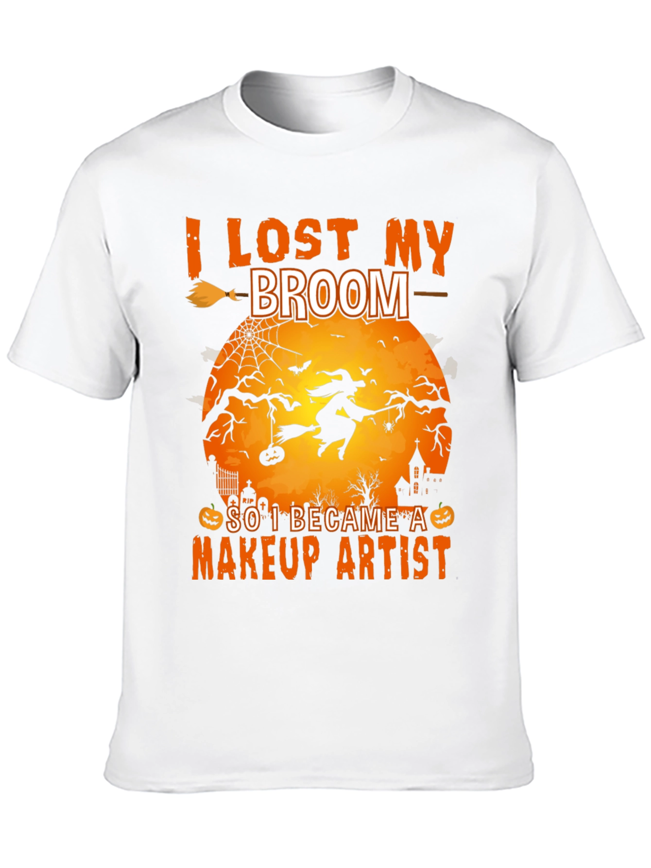 Halloween Witch Makeup Artist T-Shirt