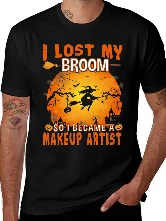 Halloween Witch Makeup Artist T-Shirt