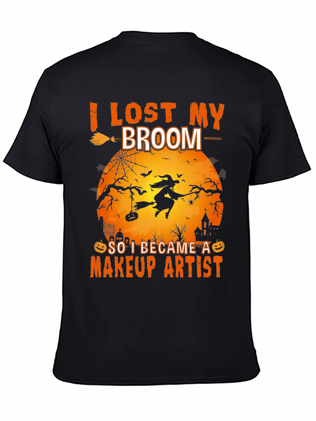 Halloween Witch Makeup Artist T-Shirt