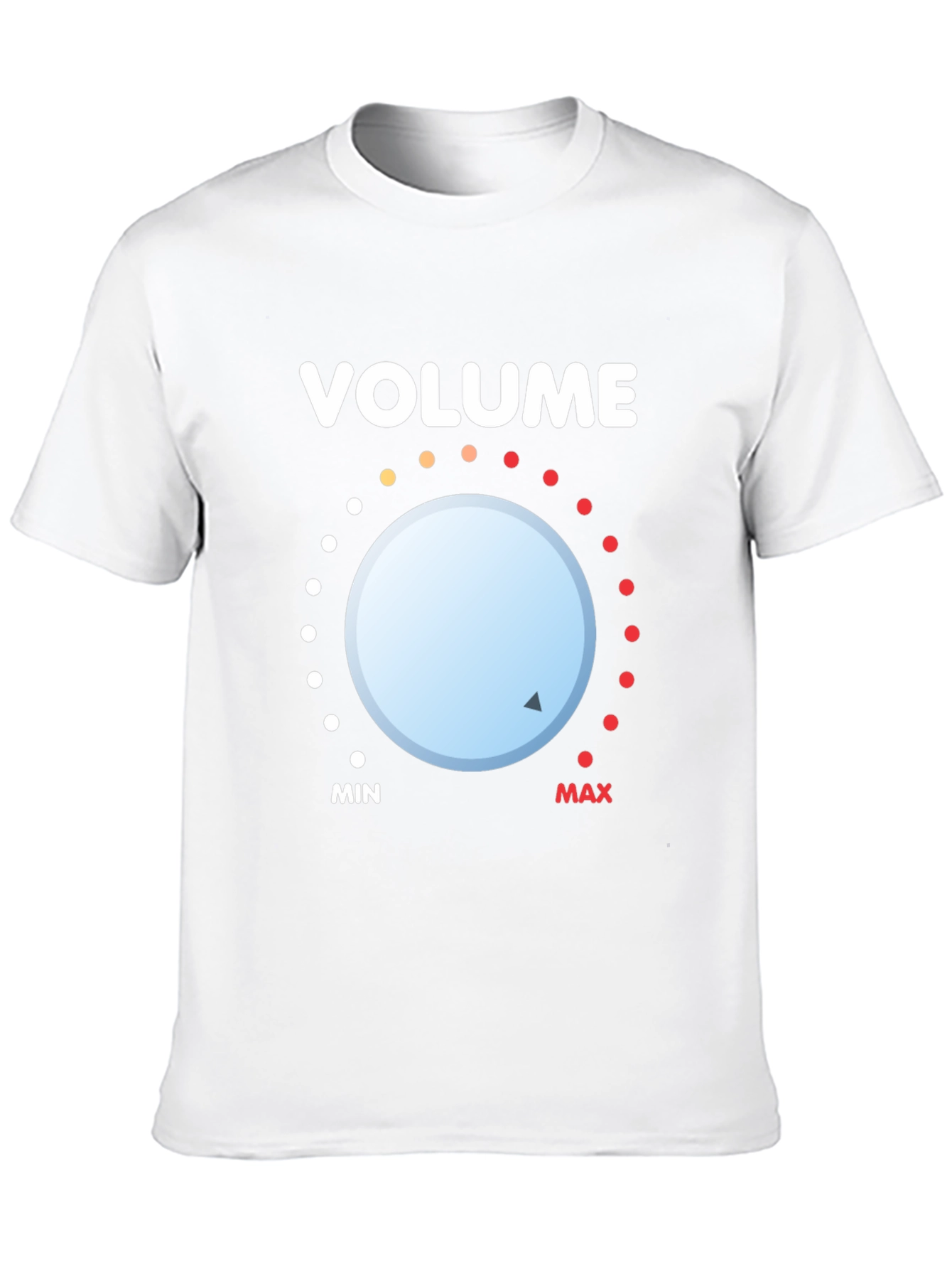 Volume Knob Graphic Tee - Black
