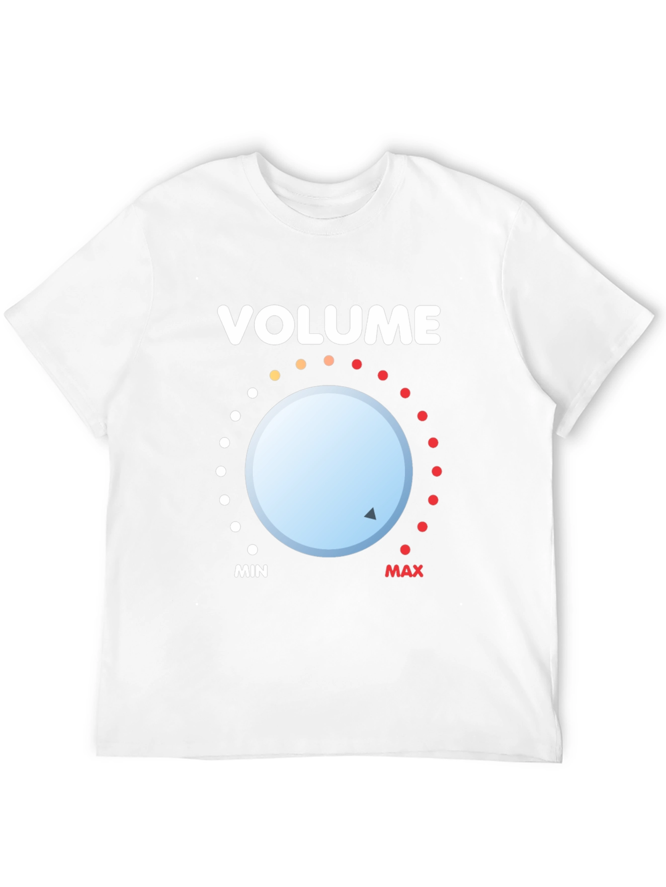 Volume Knob Graphic Tee - Black