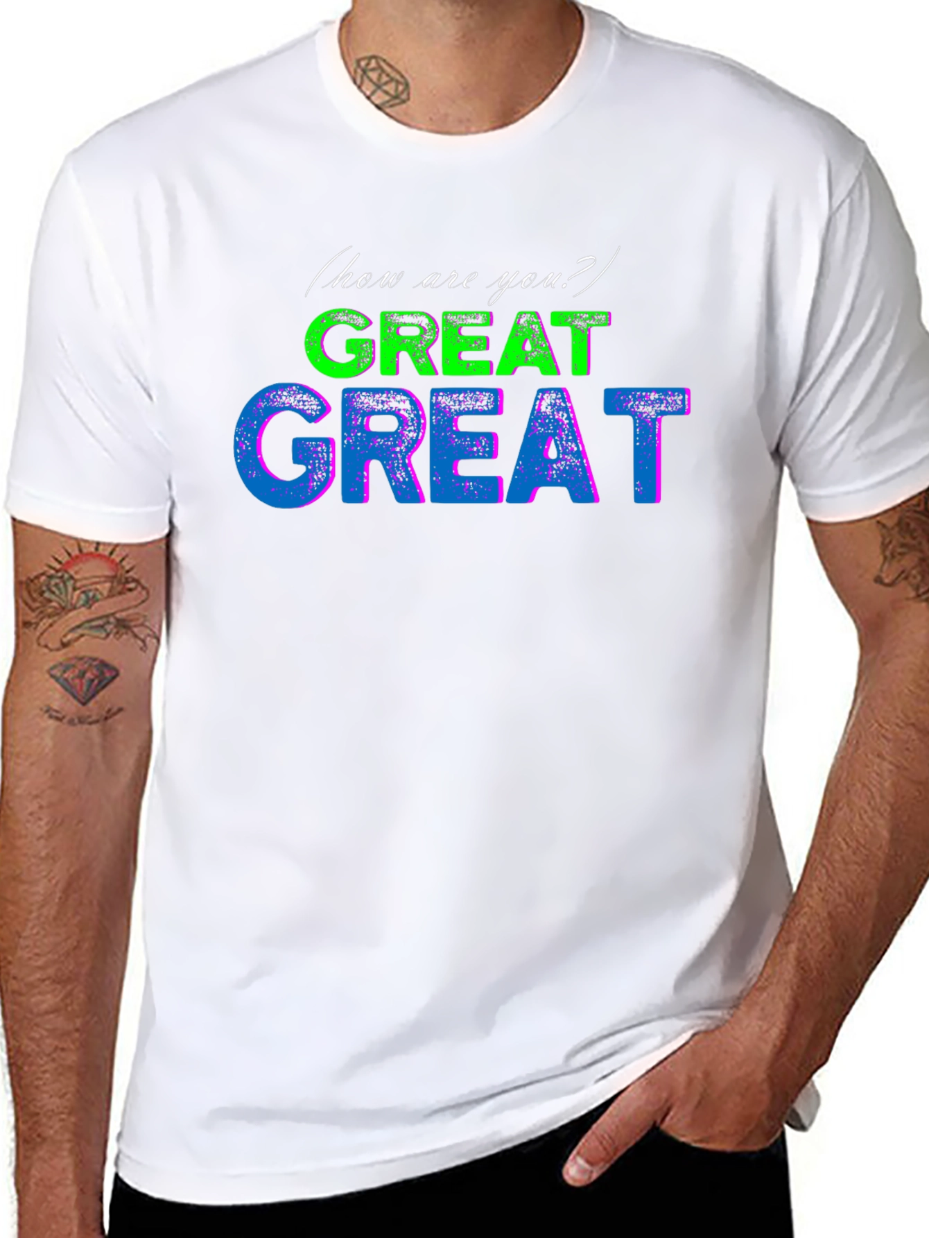 Great! Graphic T-Shirt - Black