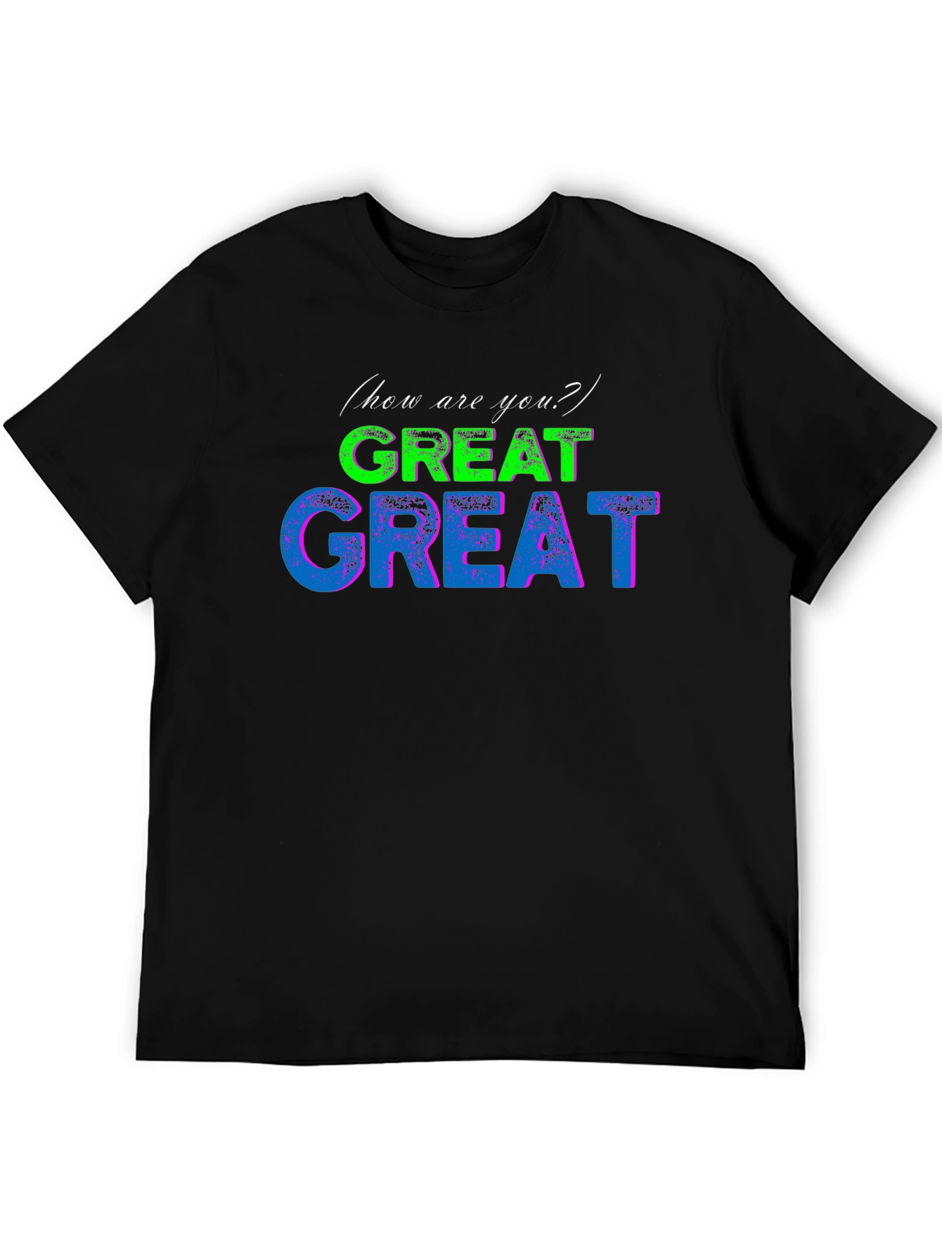 Great! Graphic T-Shirt - Black