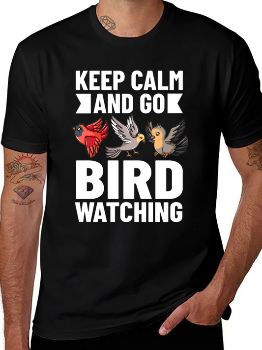 Keep Calm and Go Bird Watching T-Shirt
